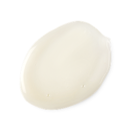 A swatch of light, smooth, light cream coloured American Cream conditioner.