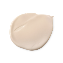 A swatch of smooth, light, pale peachy pink Imperialis facial moisturiser.