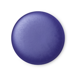 An arial view of purple, balm-like Junk solid perfume.