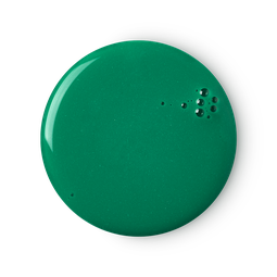 Lord of Misrule, a circular swatch of shower gel that's dark green in colour. 