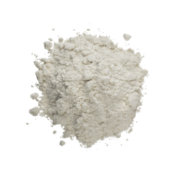 A sample of Silky Underwear - a fine, creamy white dusting powder.