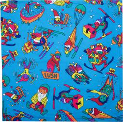 Skiing Elves Knot Wrap