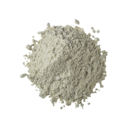 A sample of The Greeench - a creamy, pale green coloured, fine deodorant powder.