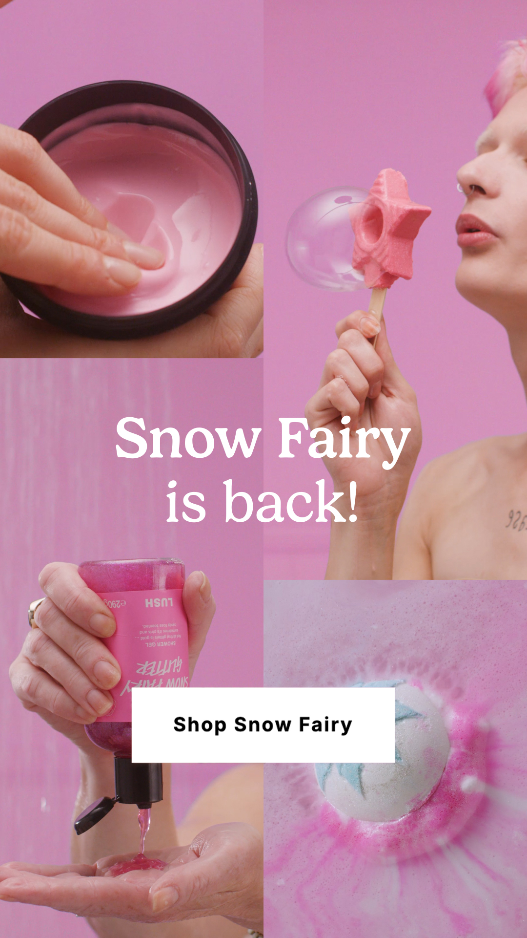 クリスマス商品 | ボディソープ・入浴剤・バスボム 他 | LUSH