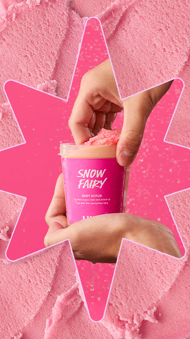 Lush AU Snow Fairy Body good Scrub (LARGE)