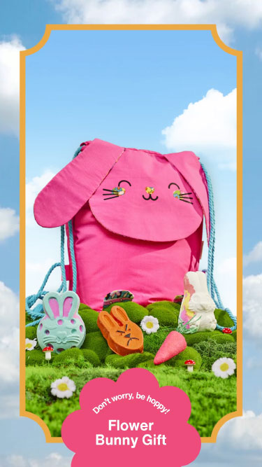 Lush bunny bag New with tags Lush bunny bag NWT Reg $59.95 | eBay main image 4