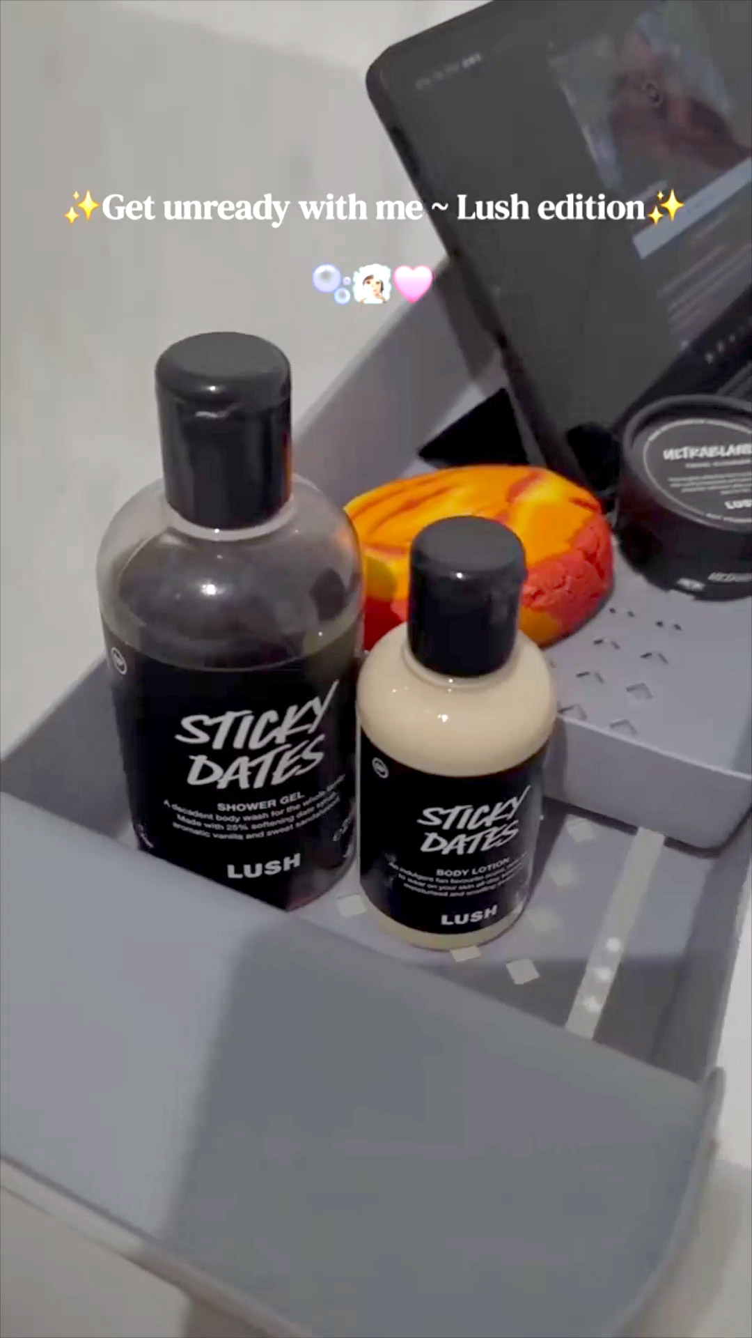Sticky Dates | Shower Gel With Long Lasting Vanilla Scent | LUSH