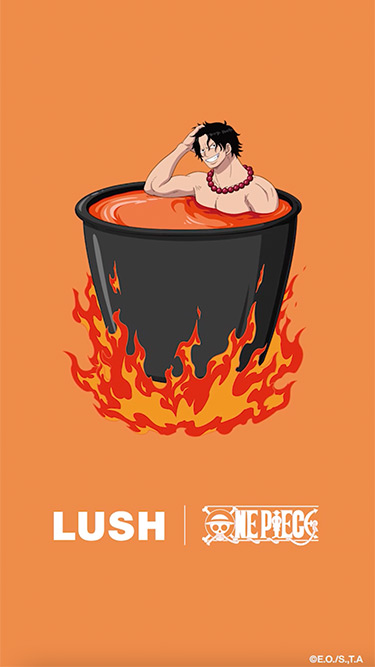 LUSH lance de nouveaux bombes de bain inspirées des caractères de One Piece  en édition limitée, MOSHI MOSHI NIPPON