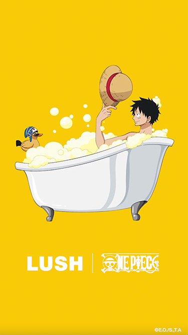 ONE PIECE | Official ONE PIECE Bath Bombs | Limited Edition | LUSH