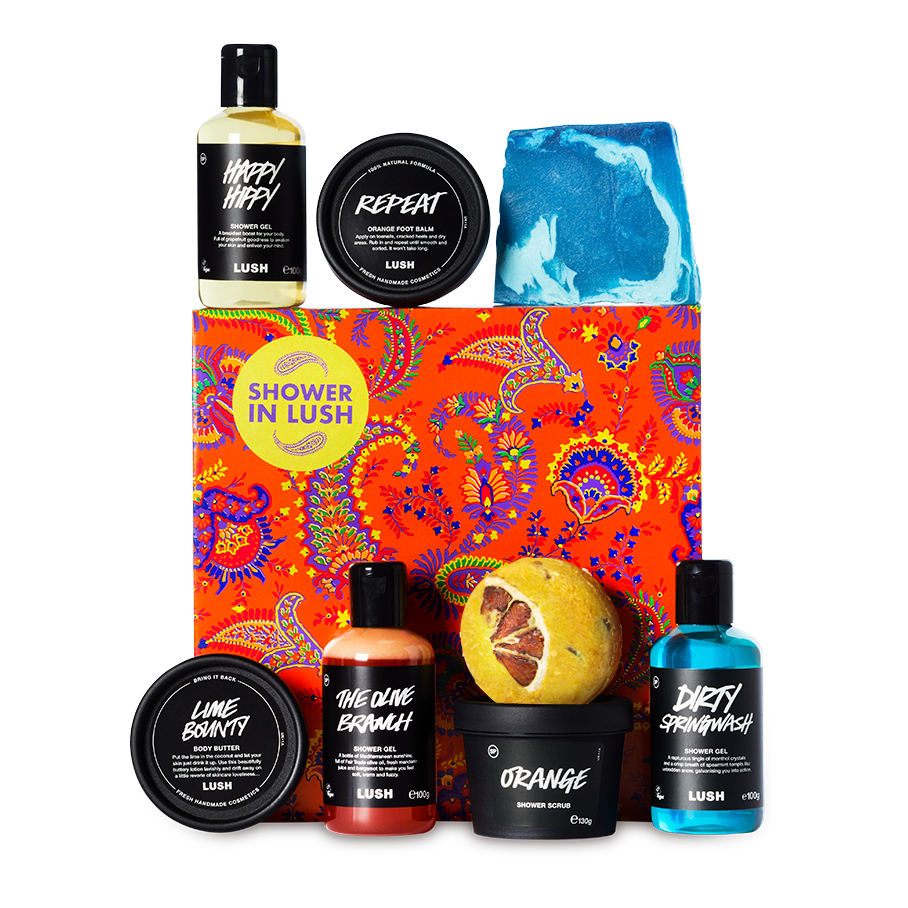 ラッシュ LUSH ガーデンパーティーギフトセット - ボディソープ