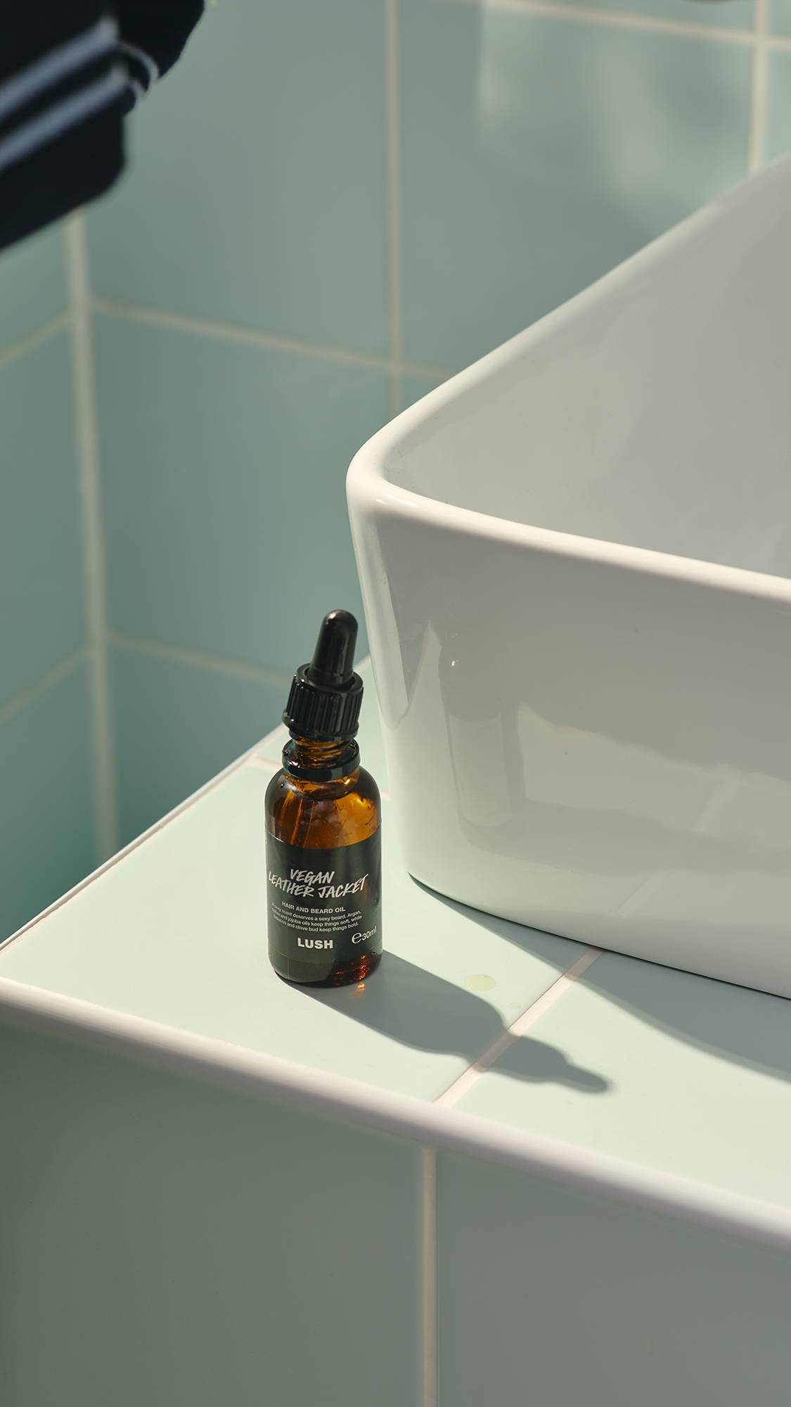 Vegan Leather Jacket Hair And Beard Oil