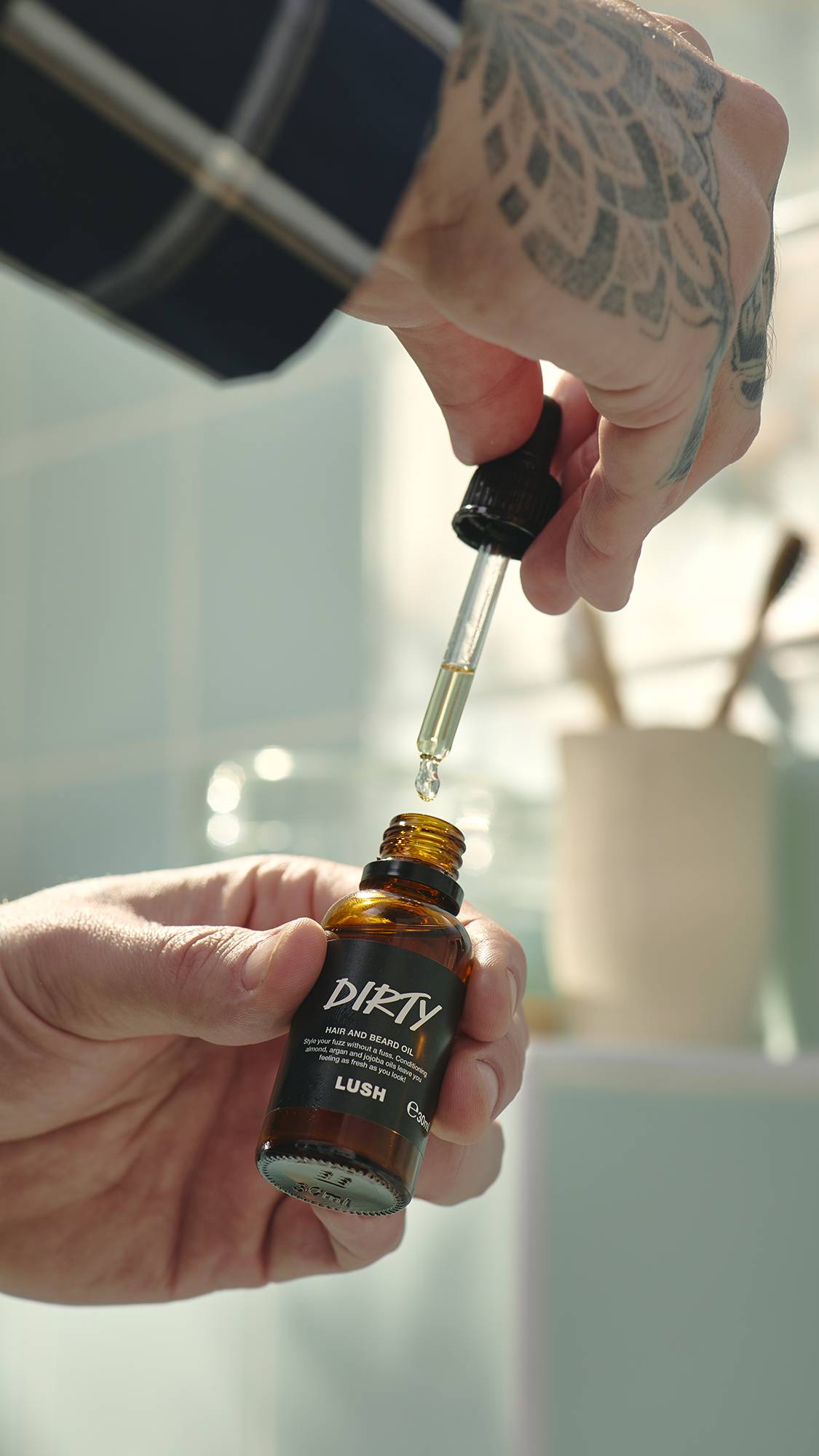 Dirty Hair And Beard Oil