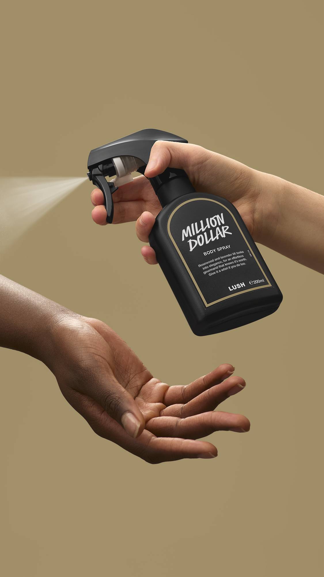 ミリオンダラー ボディスプレー | LUSH
