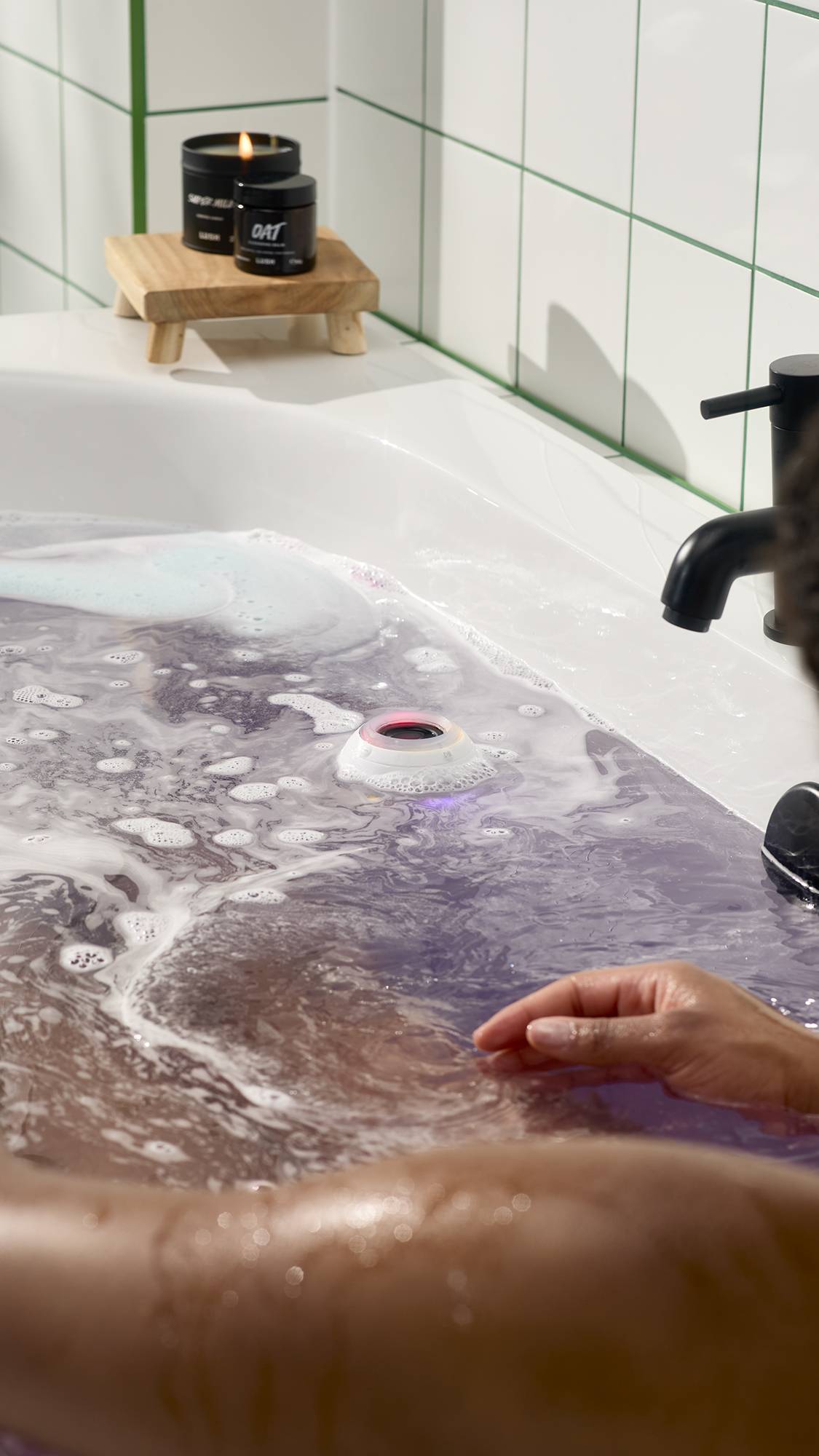 Bath Bot | 360° Sound | Water Resistant Bathroom Speaker | LUSH