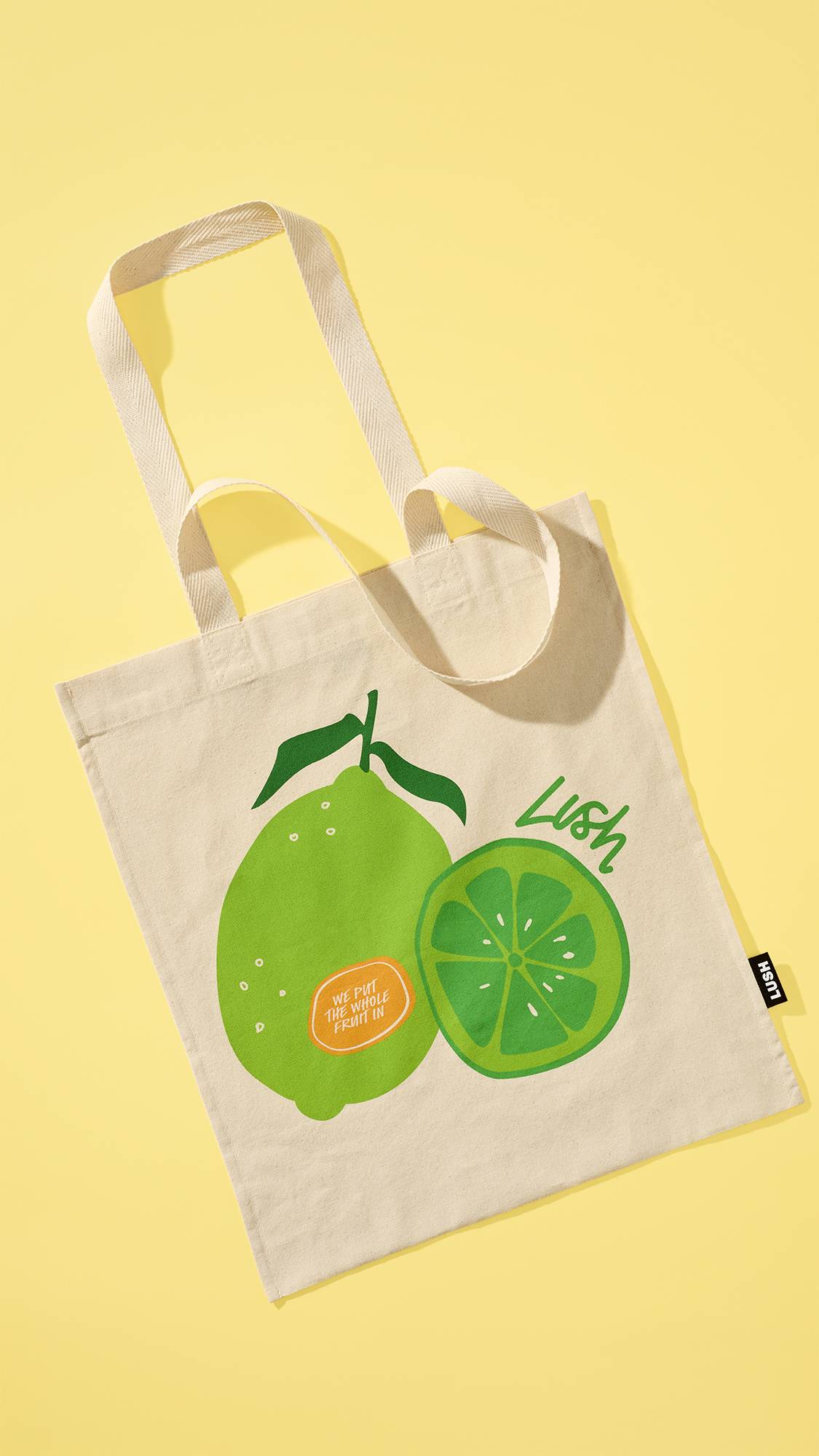 ライム トートバッグ | LUSH