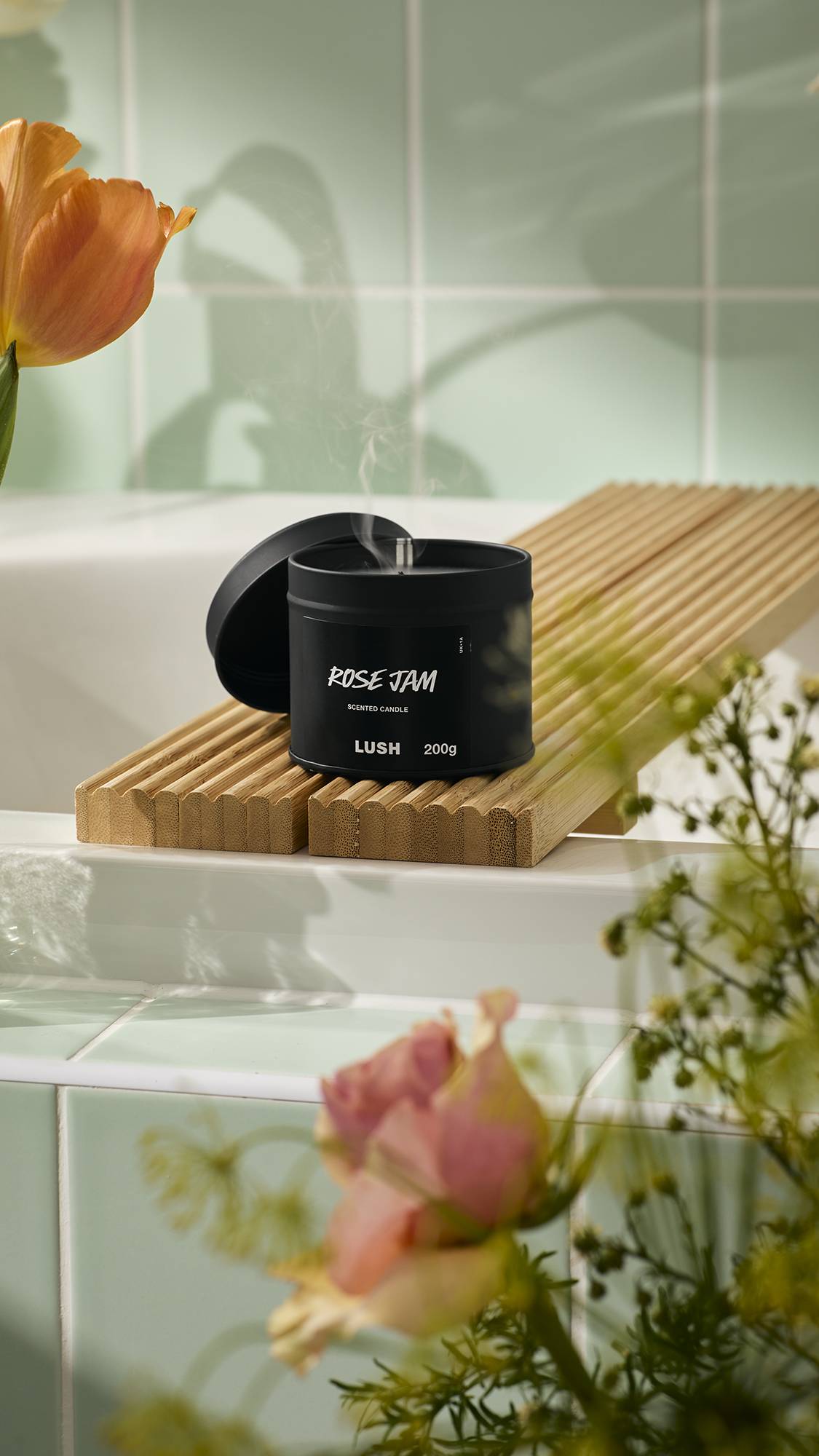 Rose Jam Scented Candle