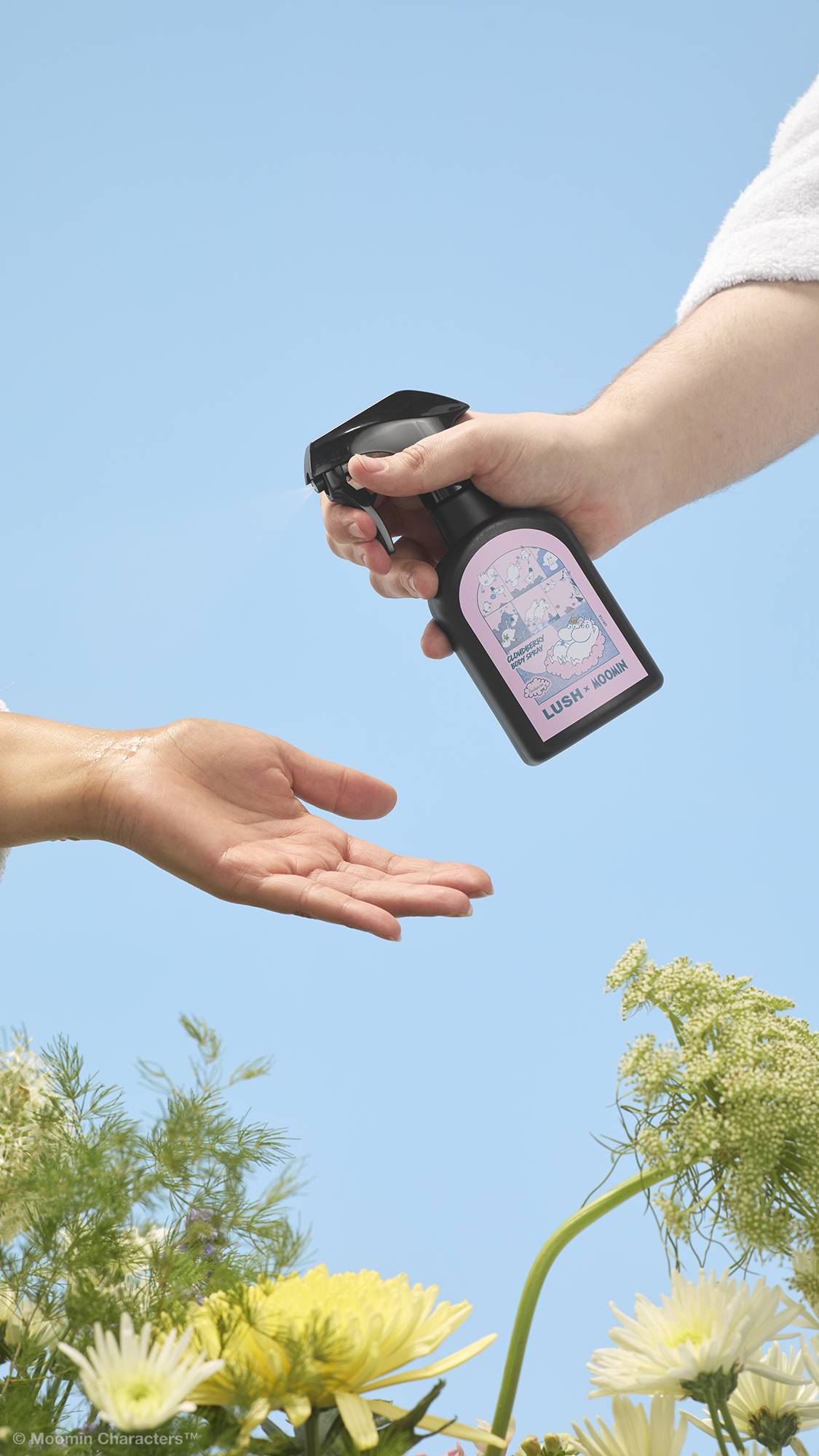クラウドベリー ボディスプレー | LUSH