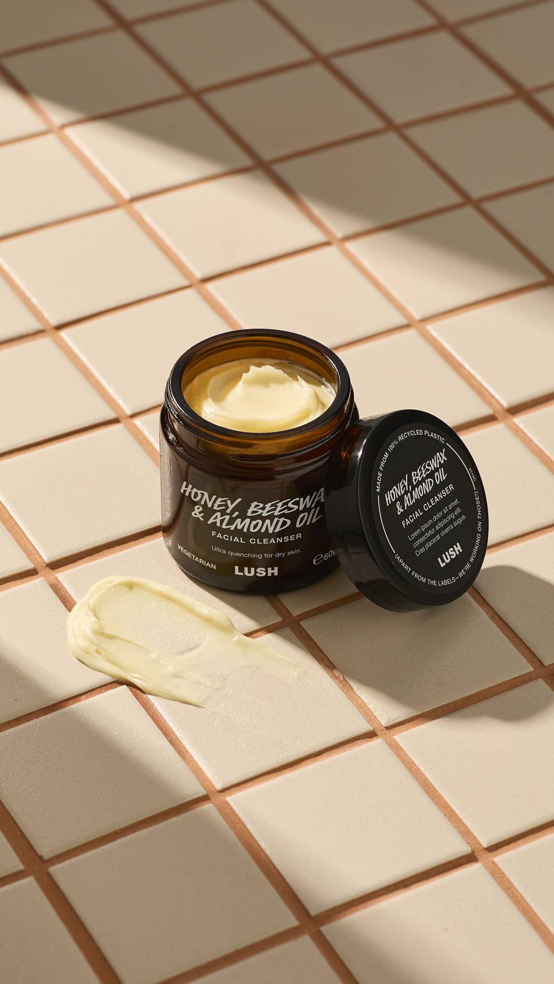 Nettoyant pour le visage Honey, Beeswax & Almond Oil