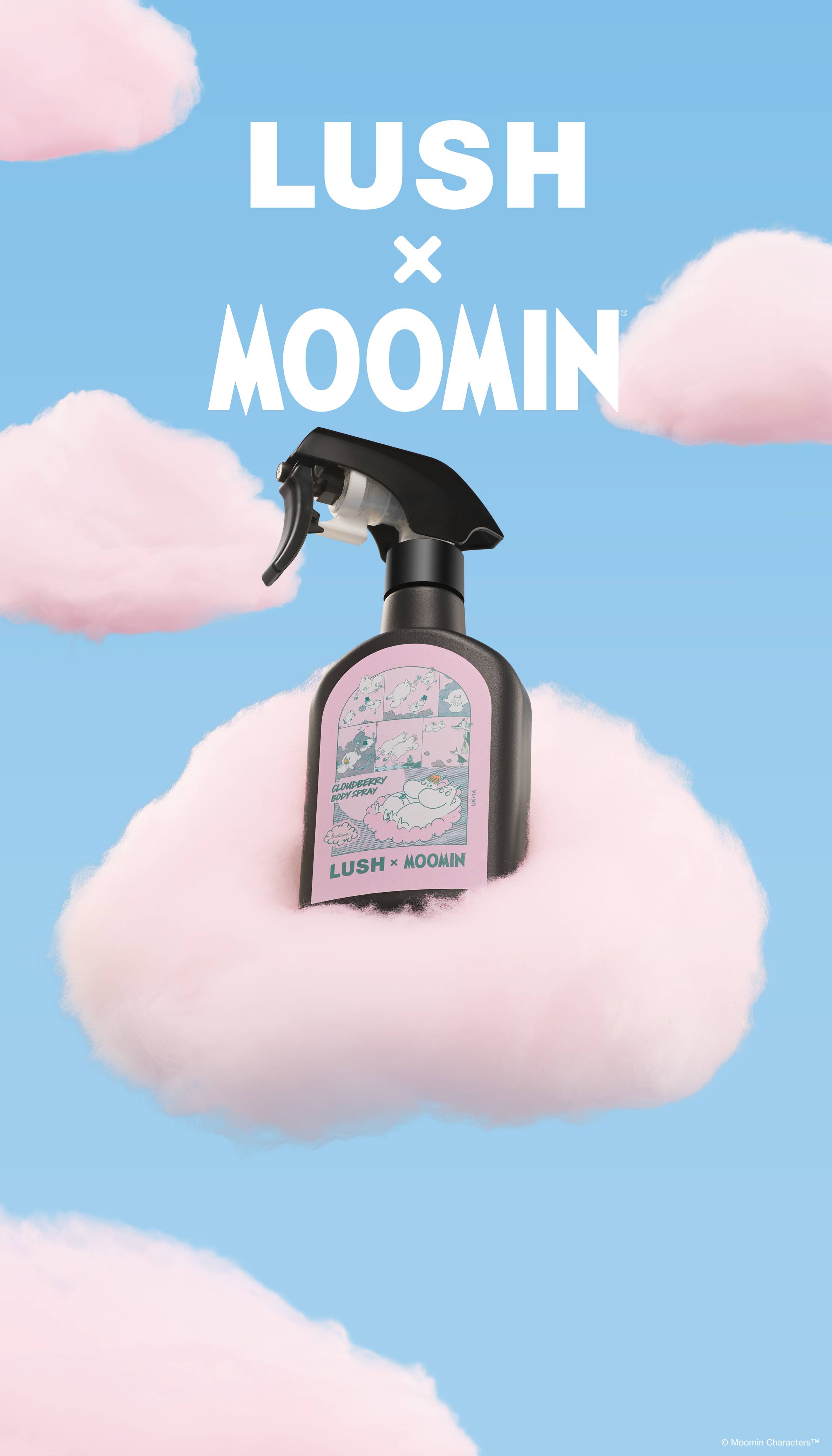 クラウドベリー ボディスプレー | LUSH