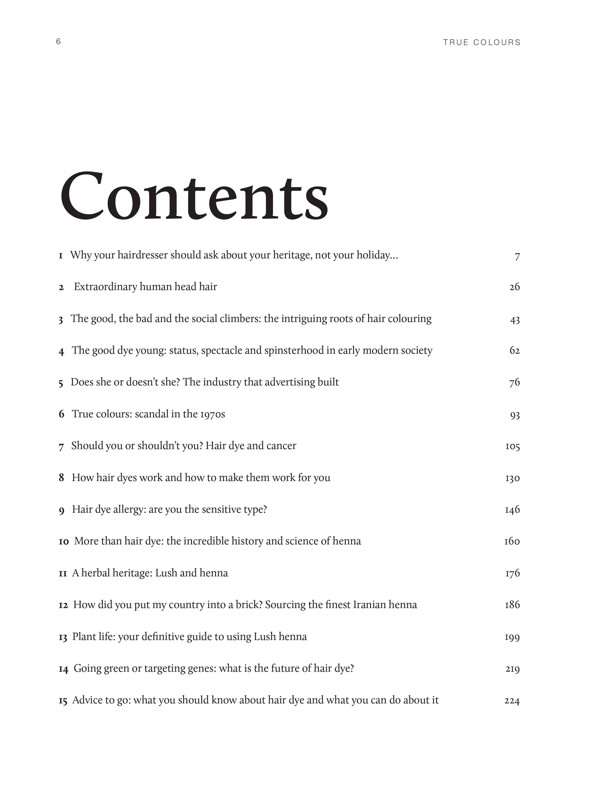 True Colours Book | The World of Henna Hair Dyes