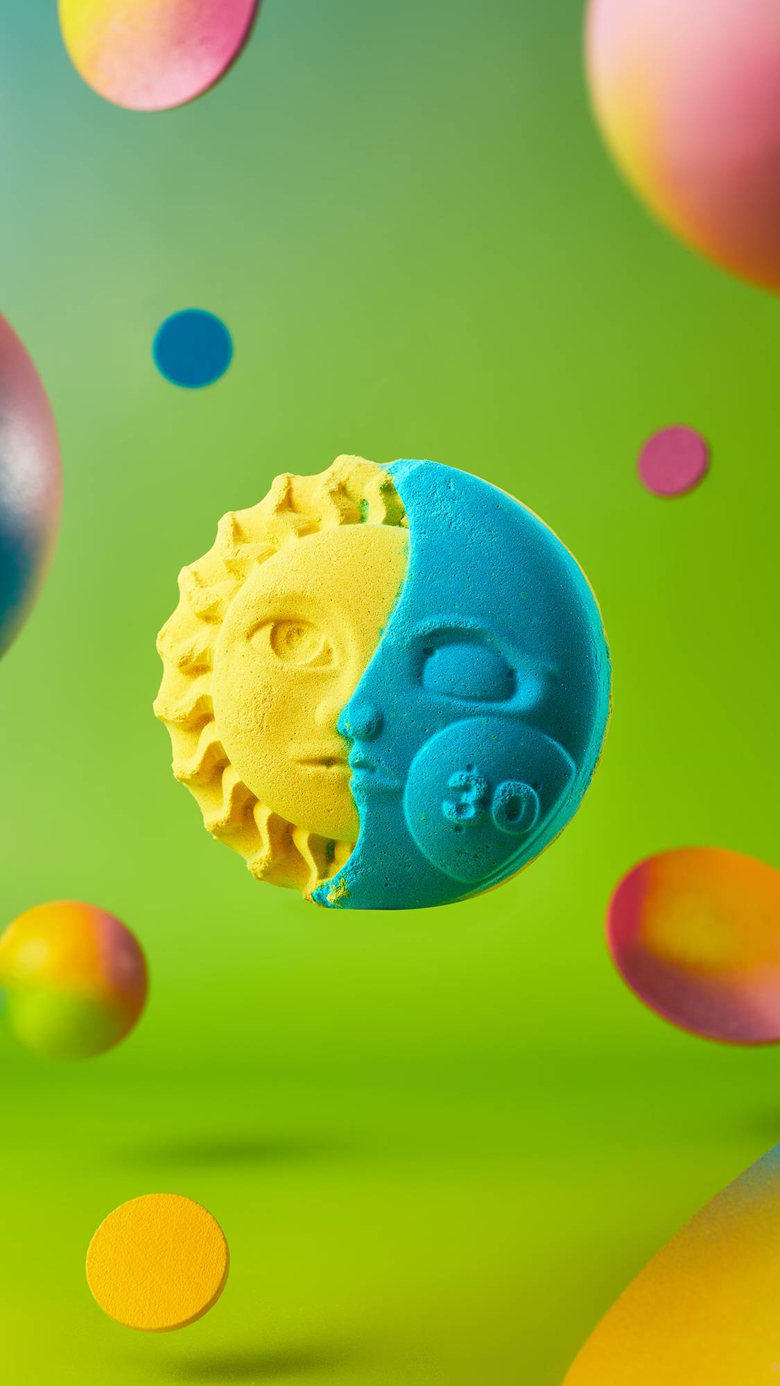 Bombe pour le bain Moonshine