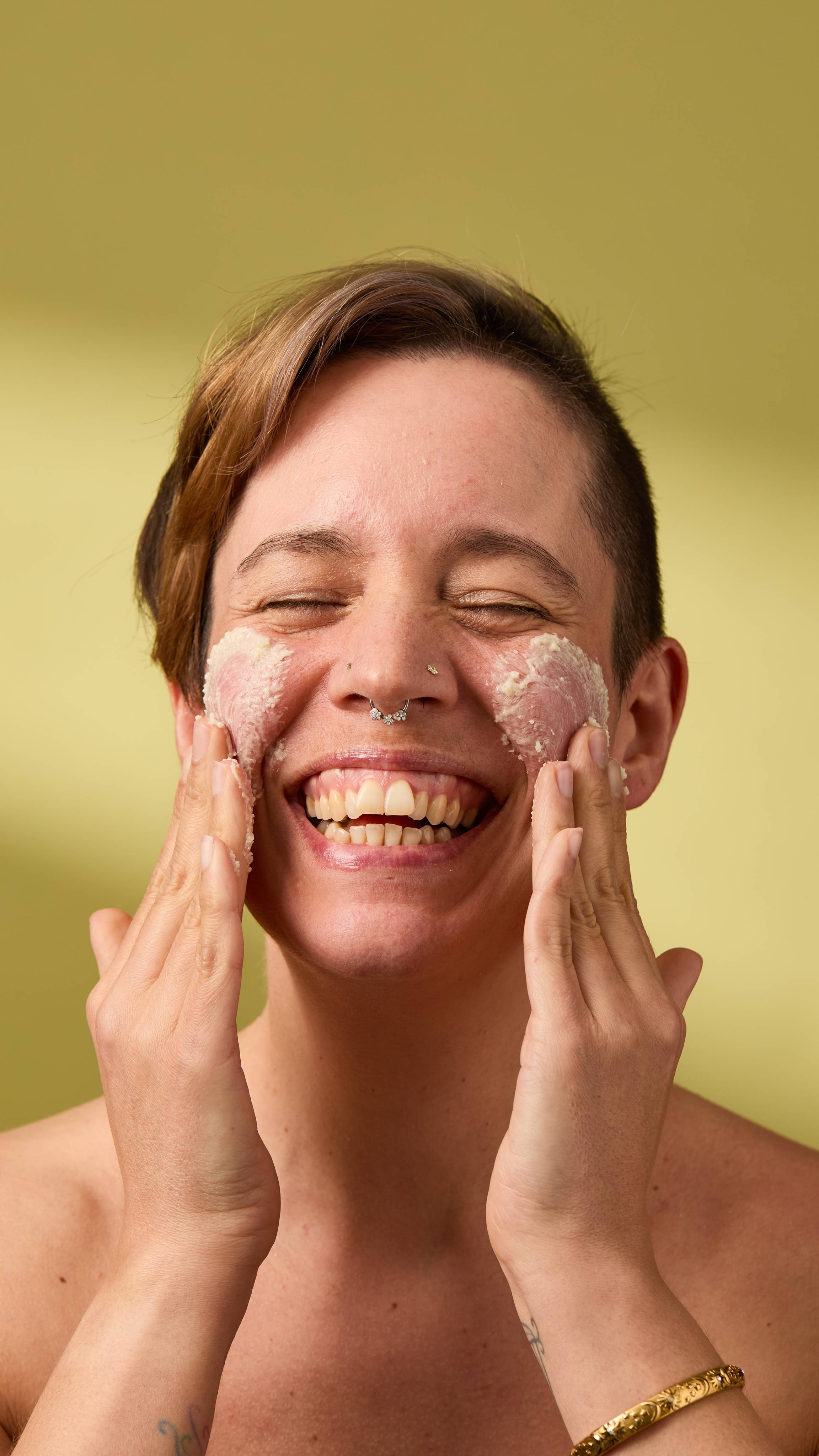An image of LUSH | Ocean Salt Self-Preserving & Alcohol-Free | Face & Body Scrub | Made With...