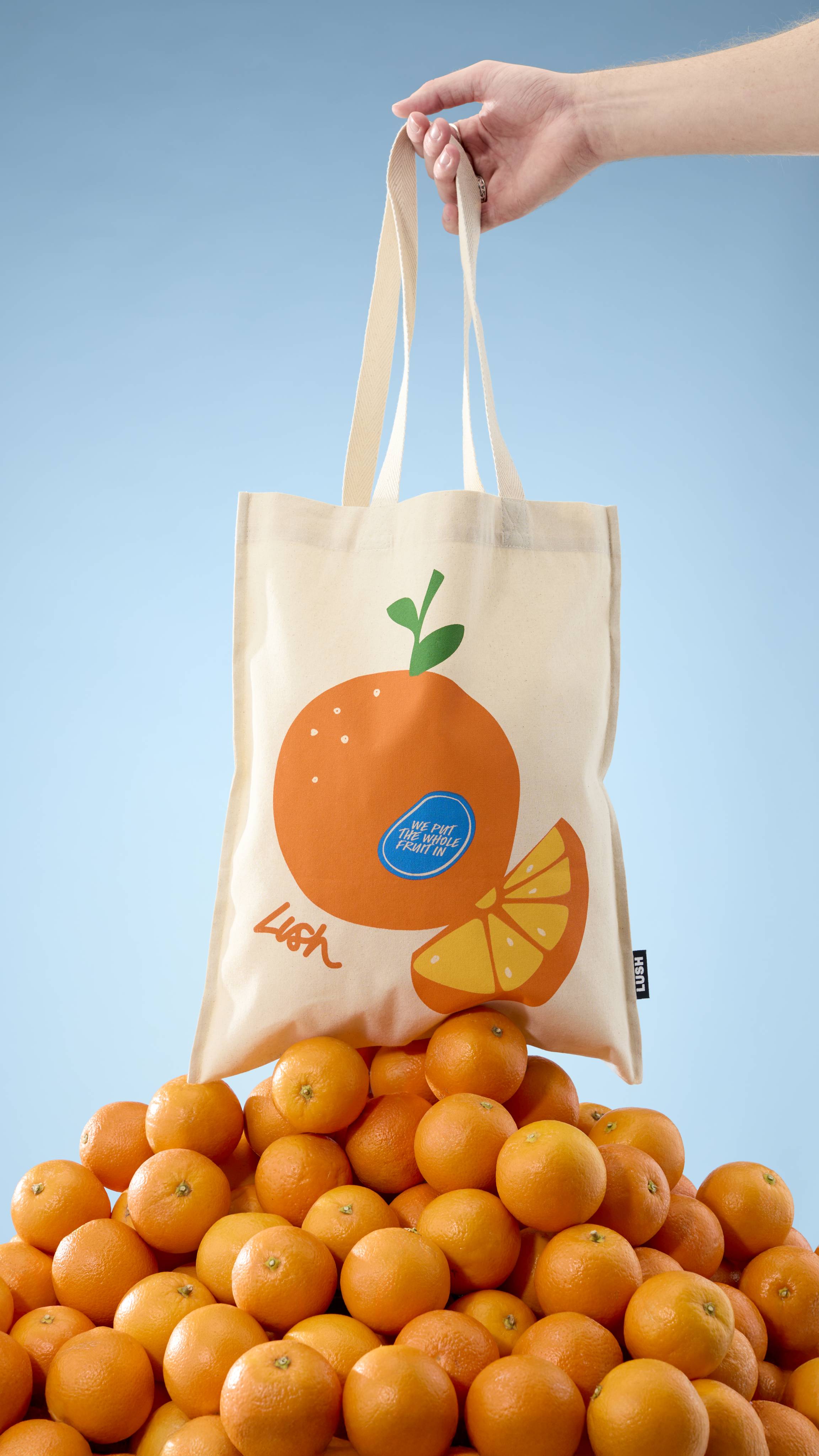 Orange Tote Bag | LUSH
