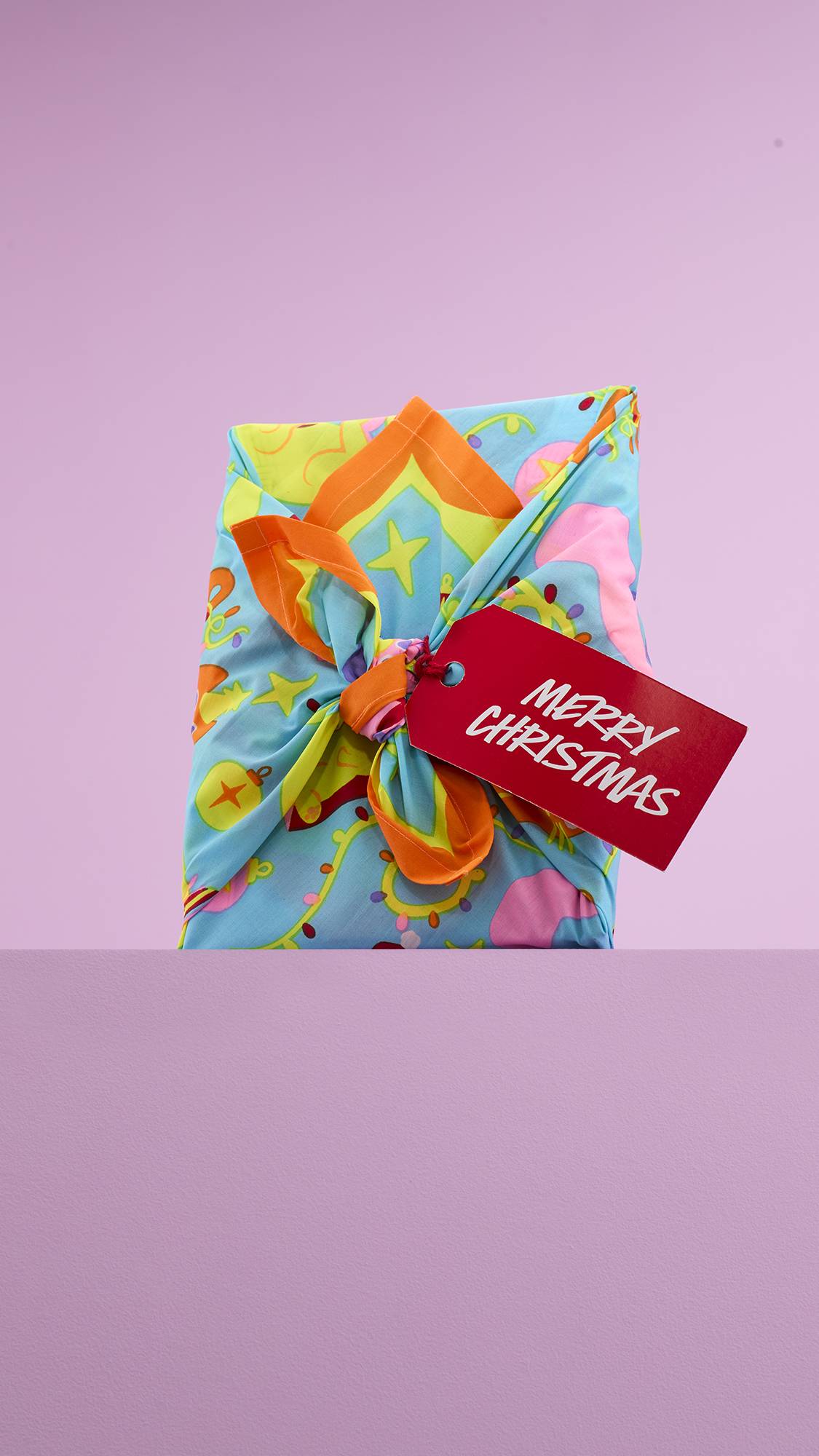 Emballage de tissu Purrrfect Christmas