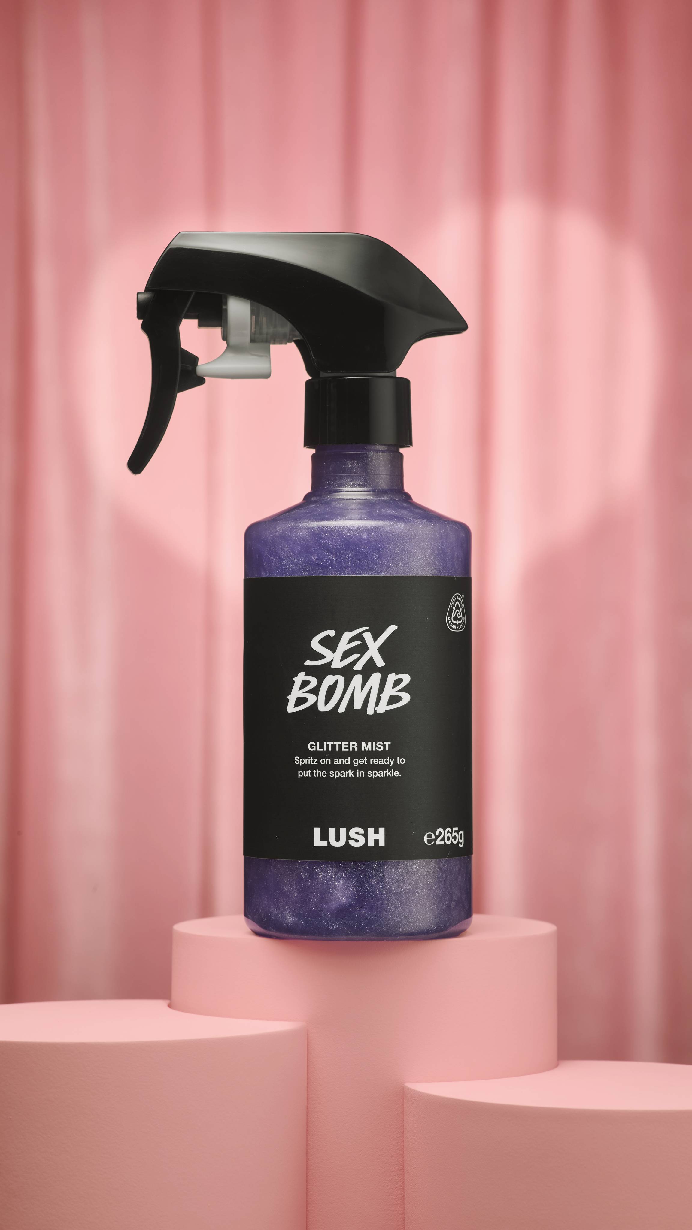 SEX BOMB グリッター ミスト & シャワージェル セット Sex Bomb | Glitter Mist Spray | LUSH