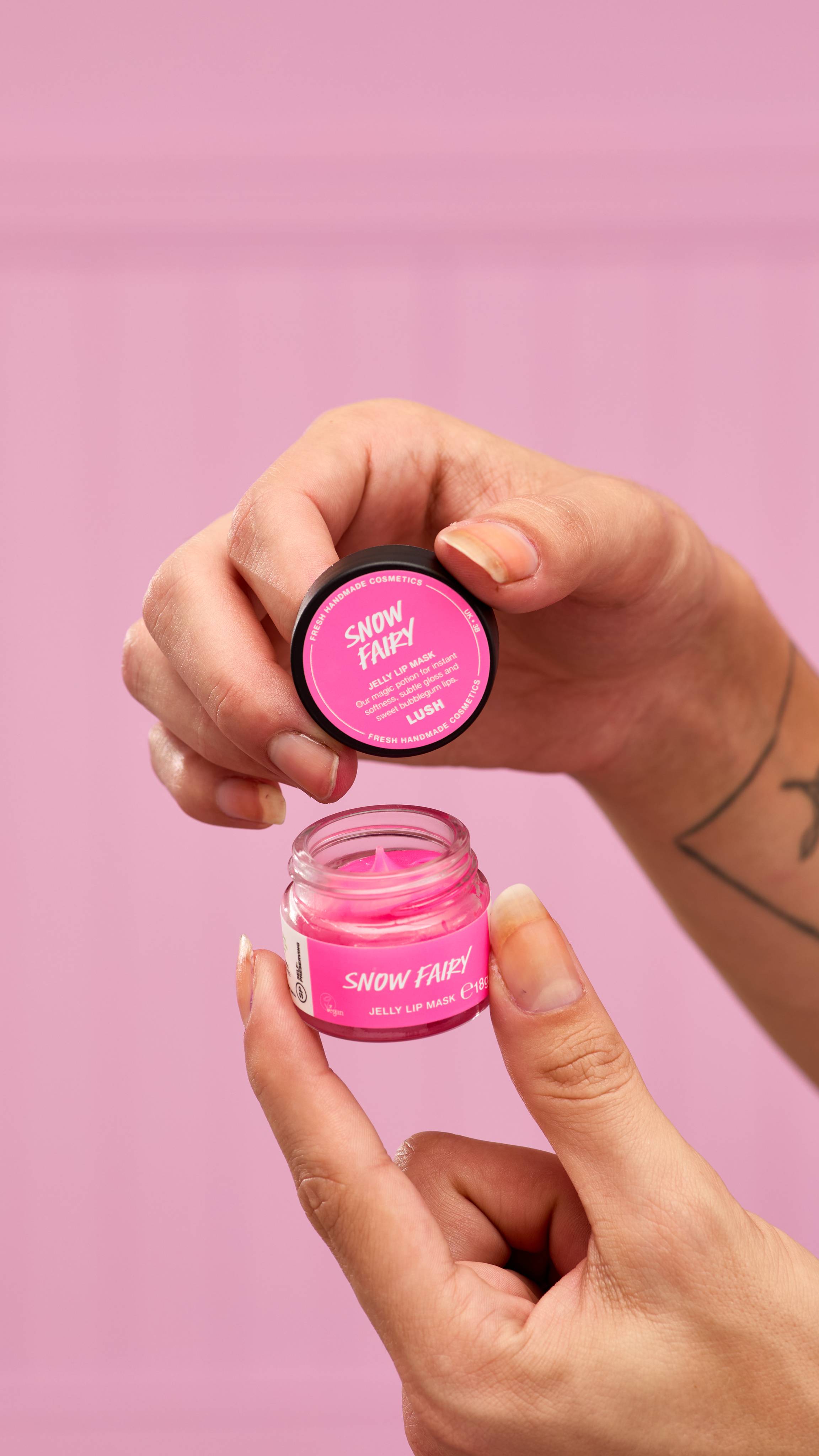 Masque pour les lèvres en gelée Snow Fairy