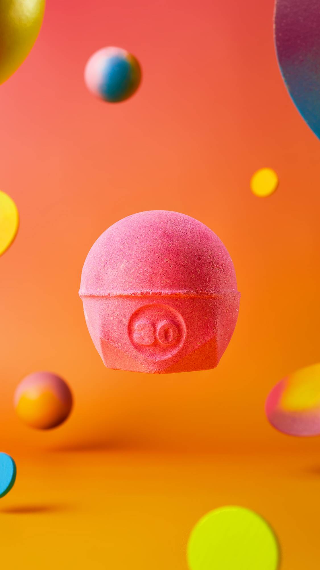 Bombe pour le bain Sweet Ruby