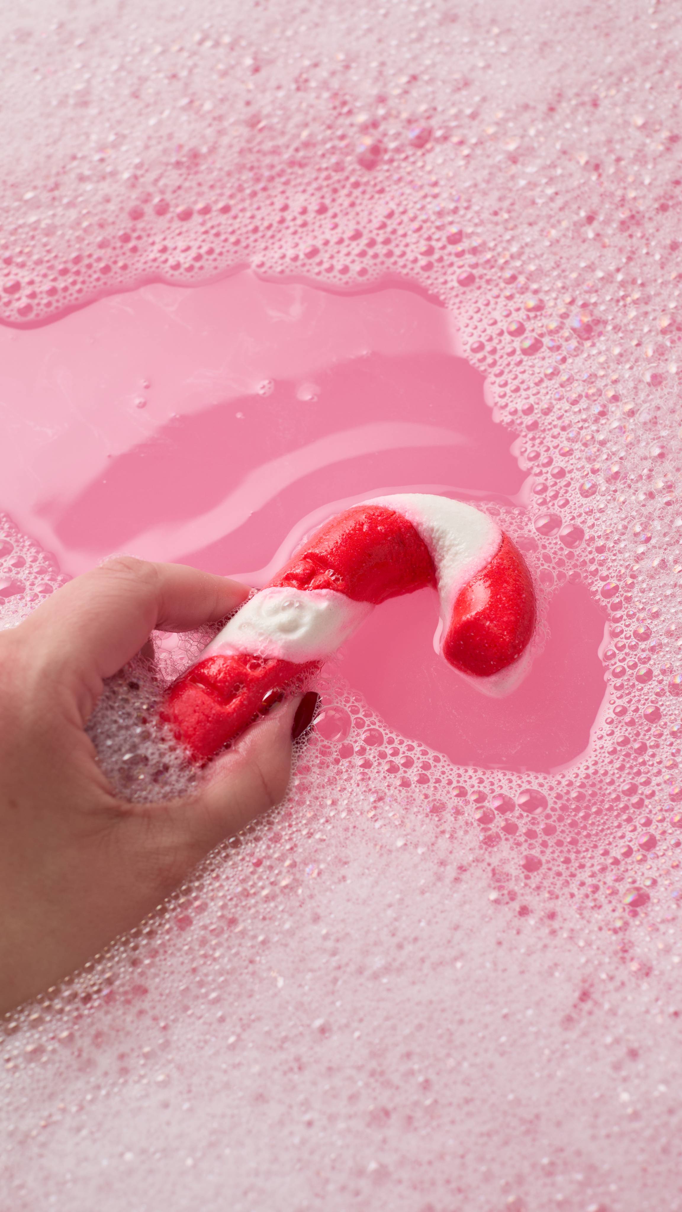 Candy Cane Reusable Bubble Bar