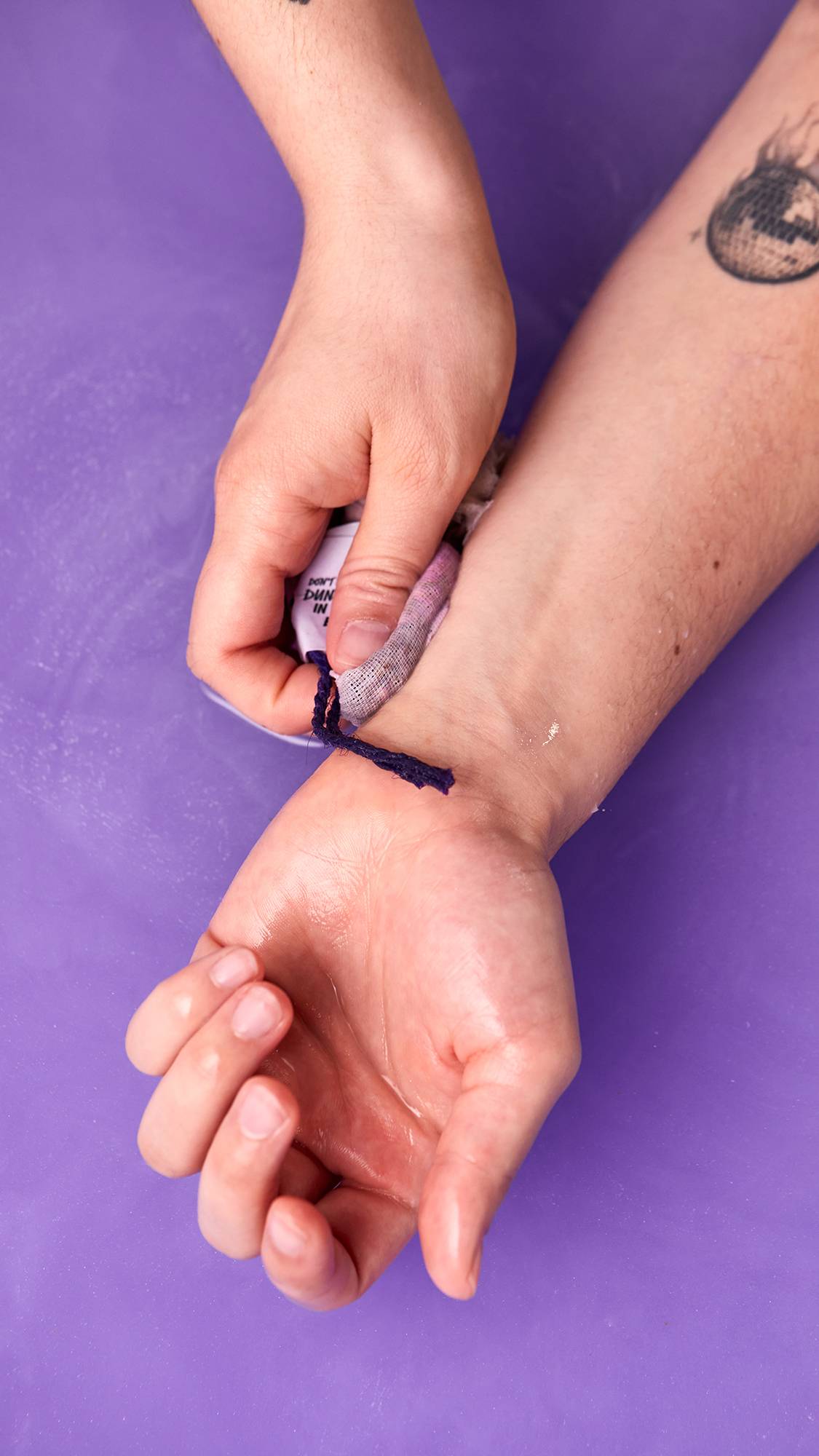 Bombe pour le bain Dreamy Oaty Lavender Cataplasm