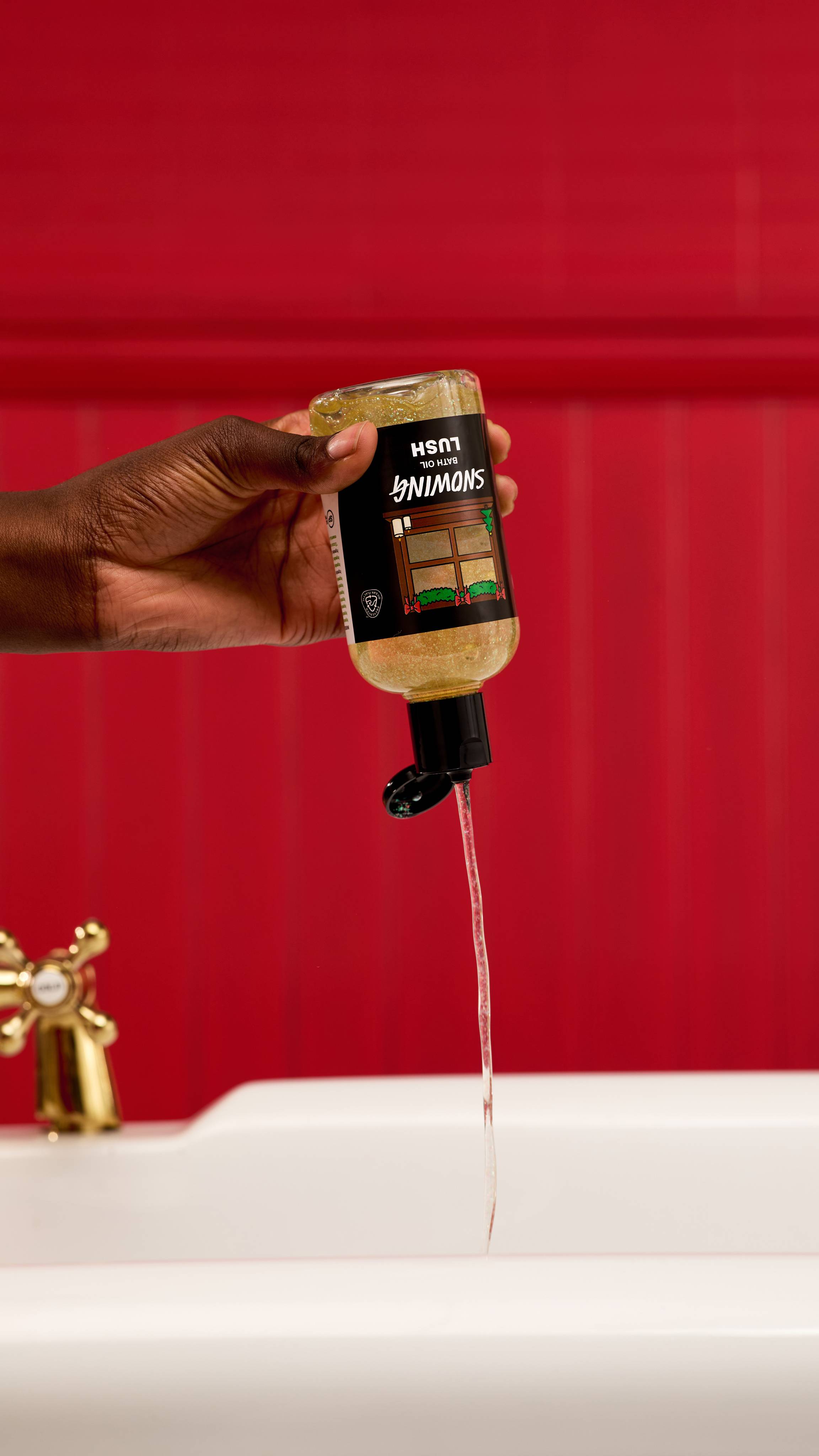 Huile pour le bain Snowing