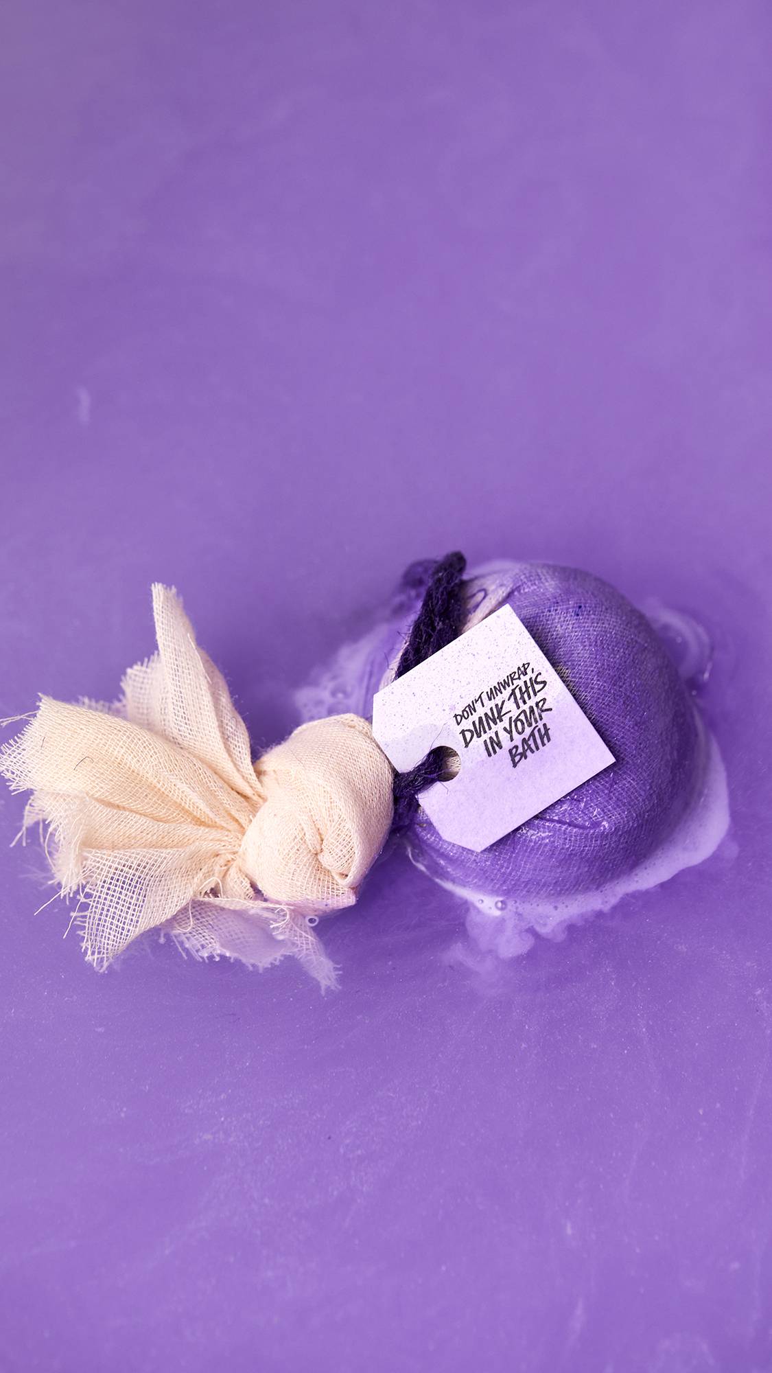Bombe pour le bain Dreamy Oaty Lavender Cataplasm
