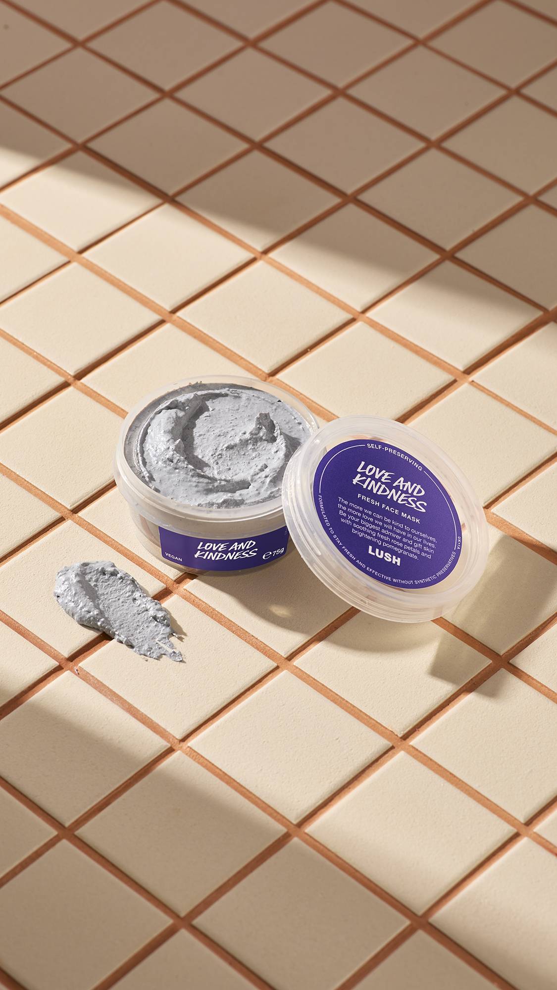Masque frais pour le visage Love And Kindness
