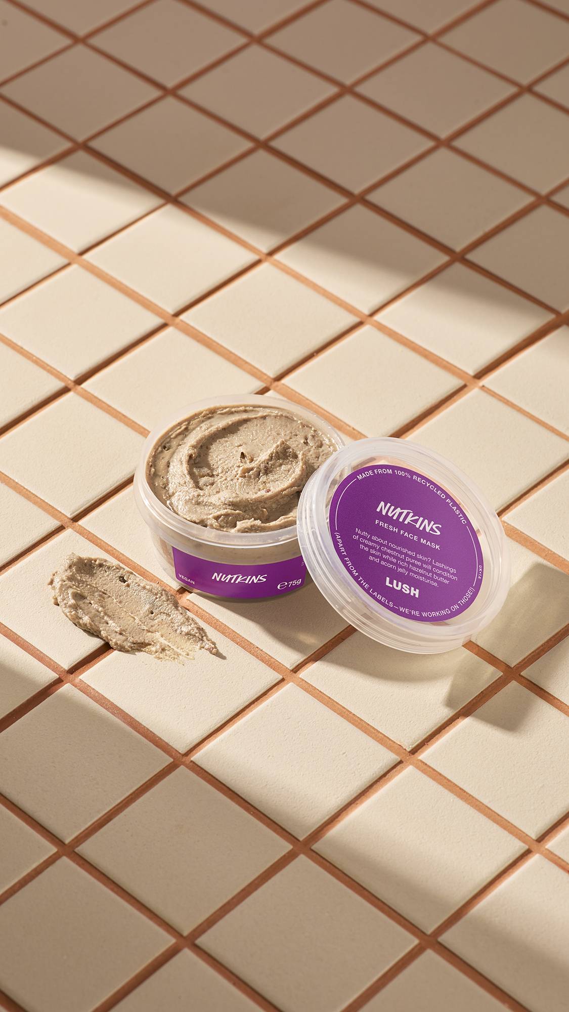 Masque frais pour le visage Nutkins