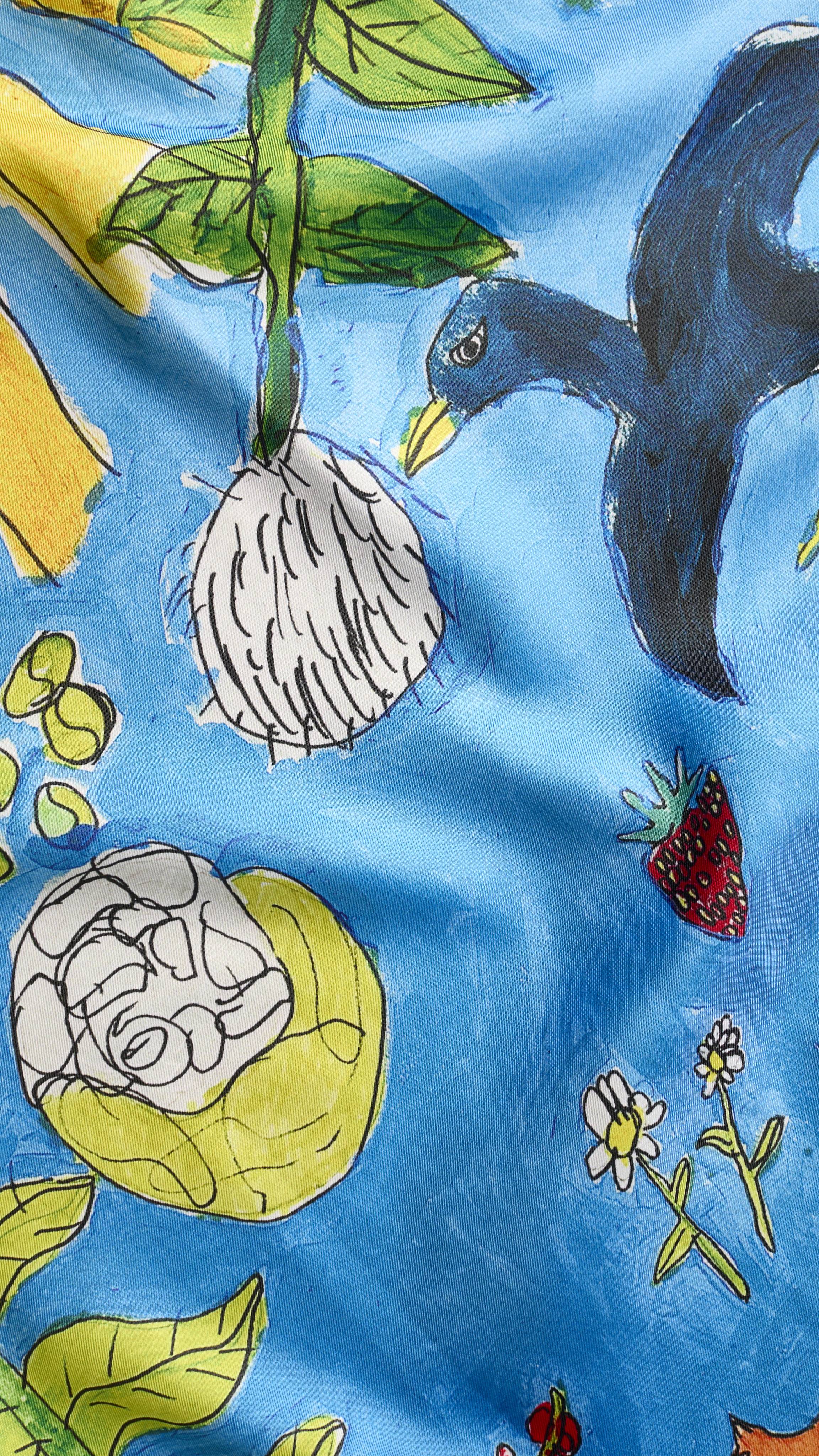 Garden Mural Knot Wrap