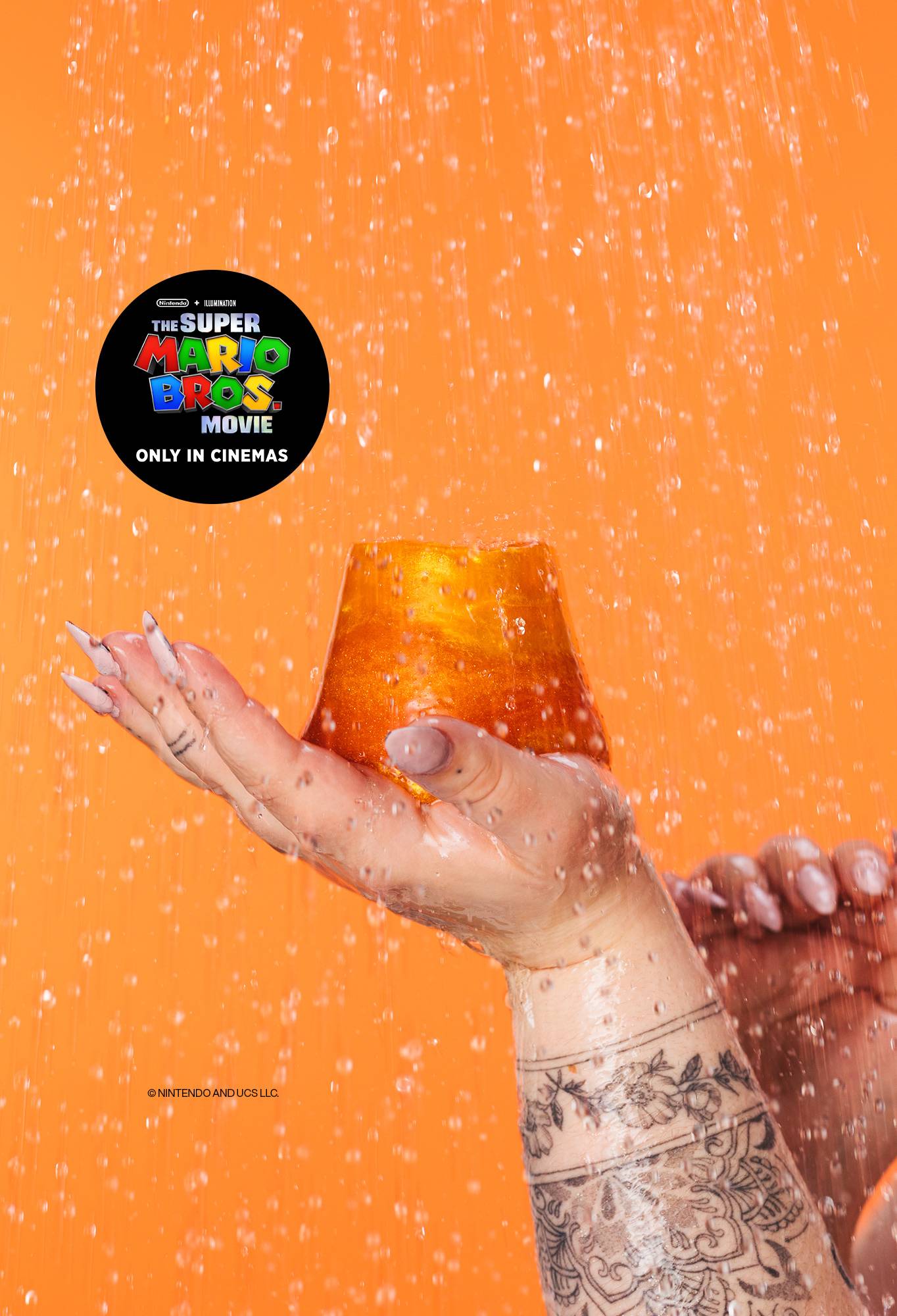 レトロ　【未使用品】　マリオのプルプルシャワー　スーパーマリオコレクション 未使用 エポック社 スーパーマリオコレクション マリオの