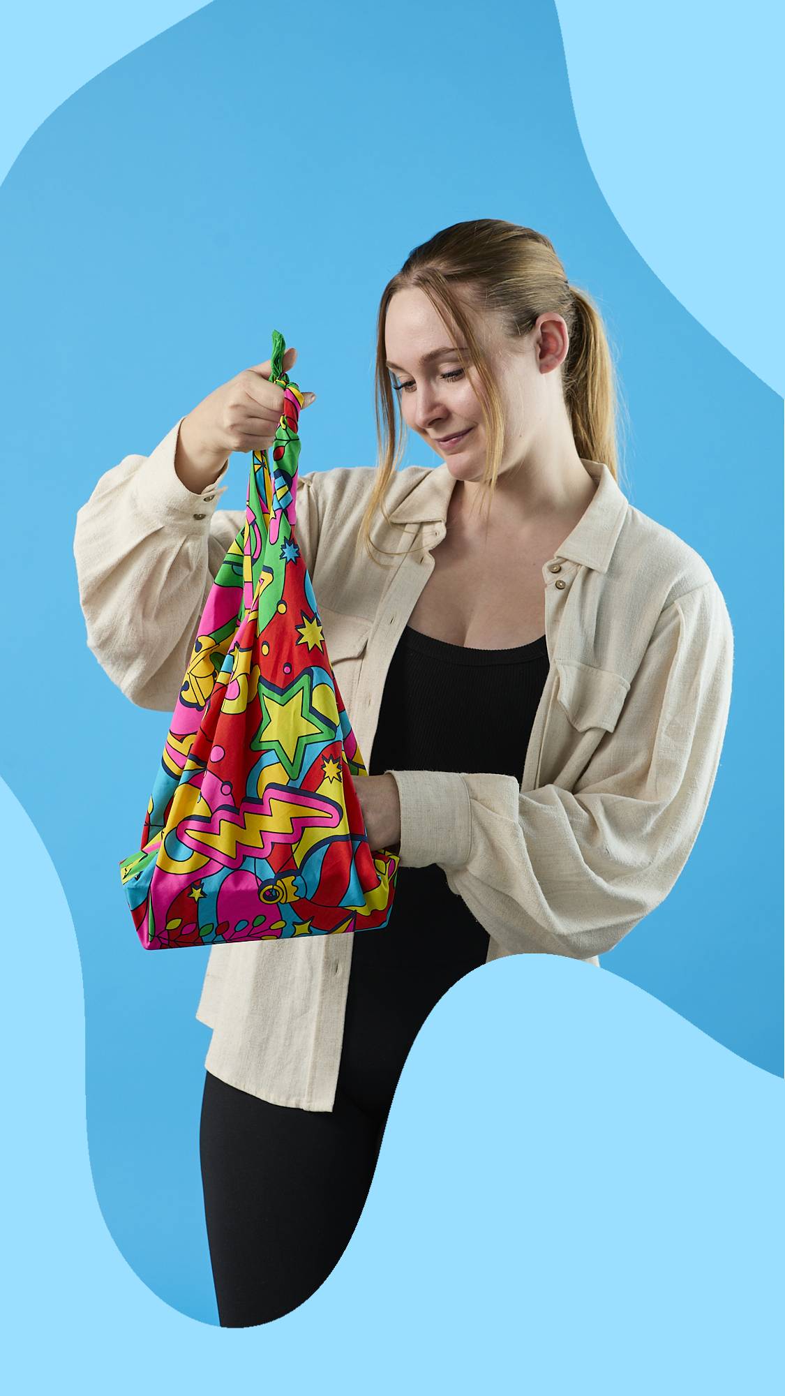 Emballage de tissu Be Bright