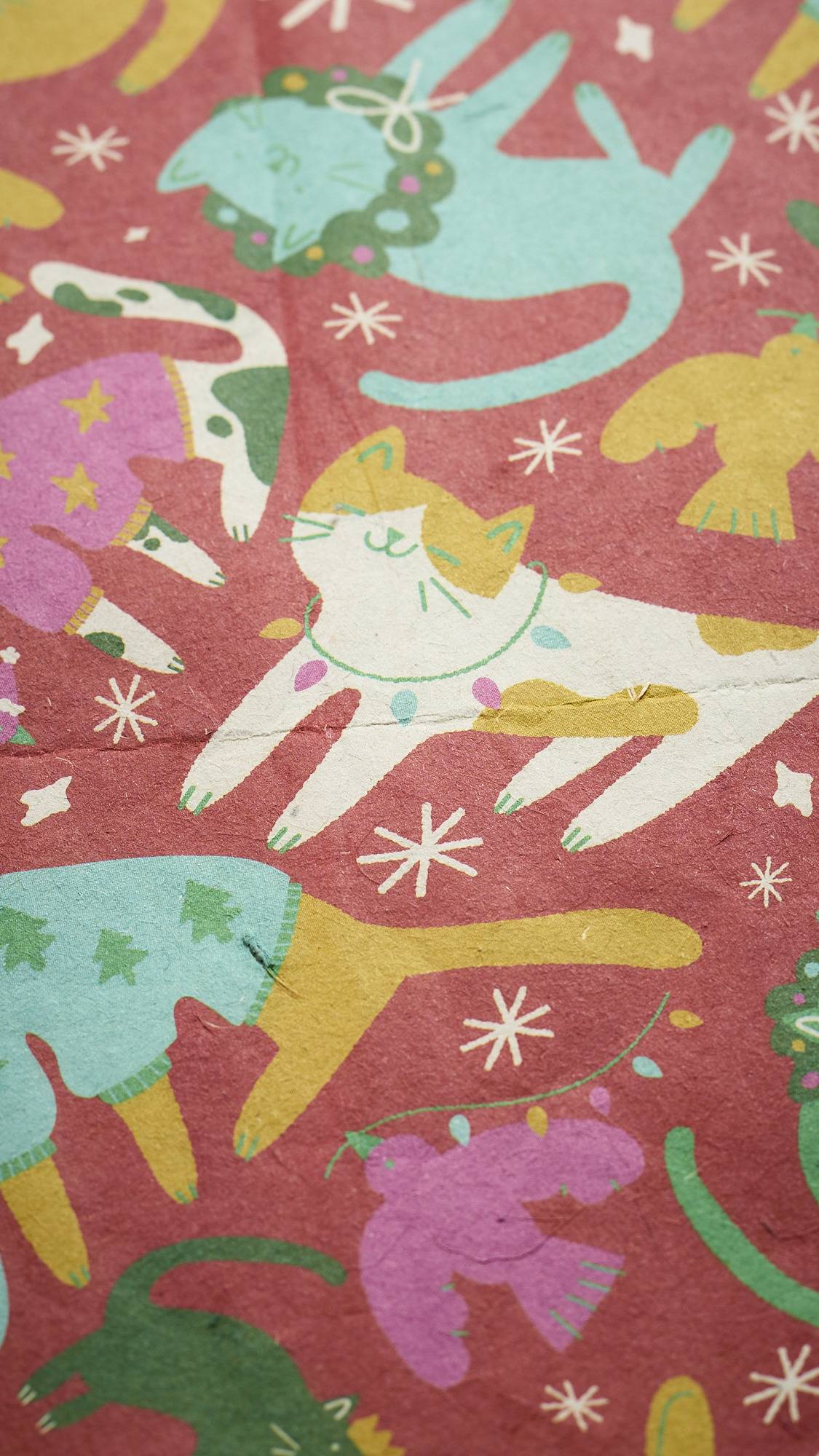 Emballage lokta Christmas Companions