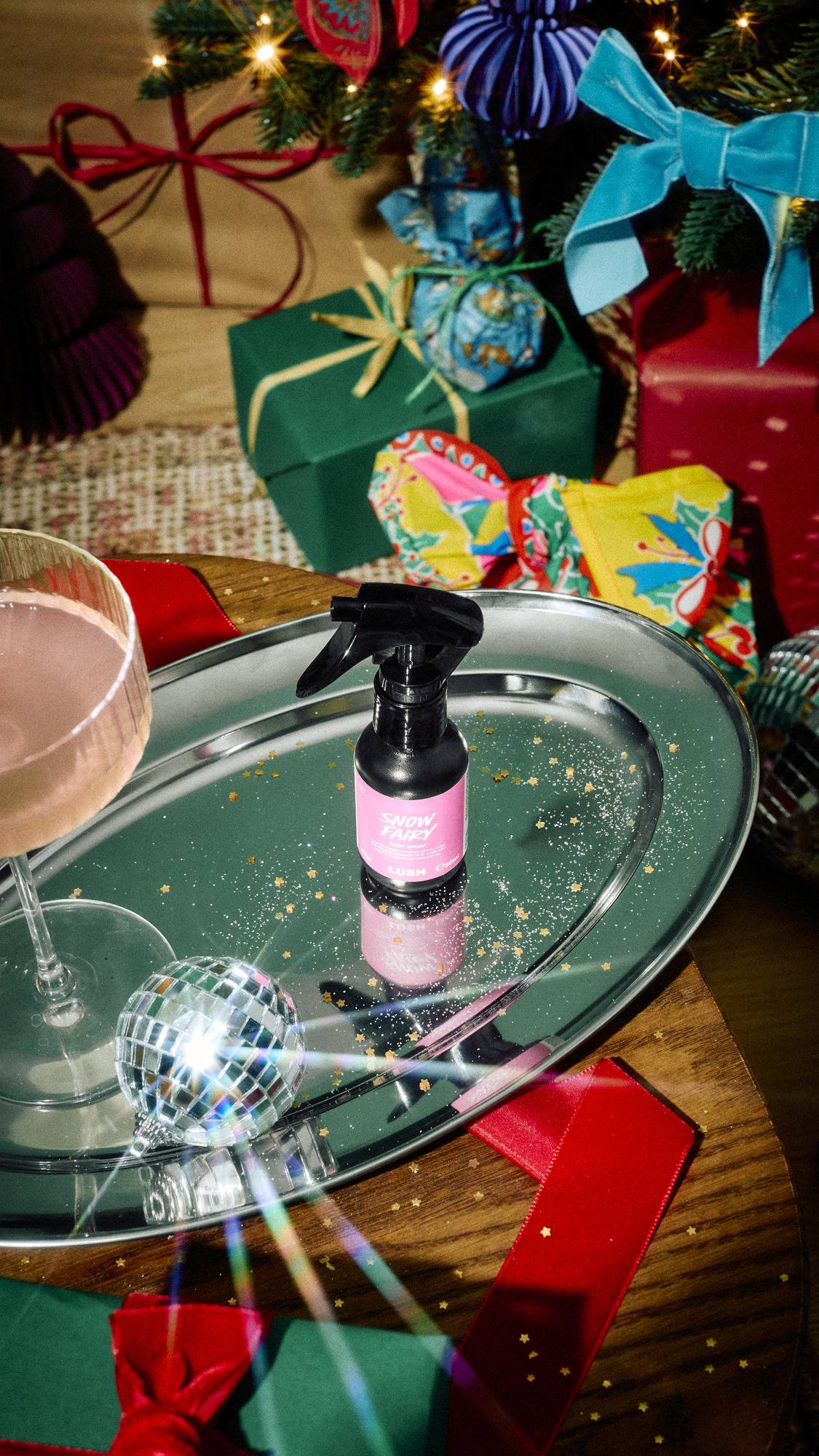 LUSH スノーフェアリー ボディスプレー  FAIRY ラッシュ スノーフェアリー ボディスプレー | LUSH