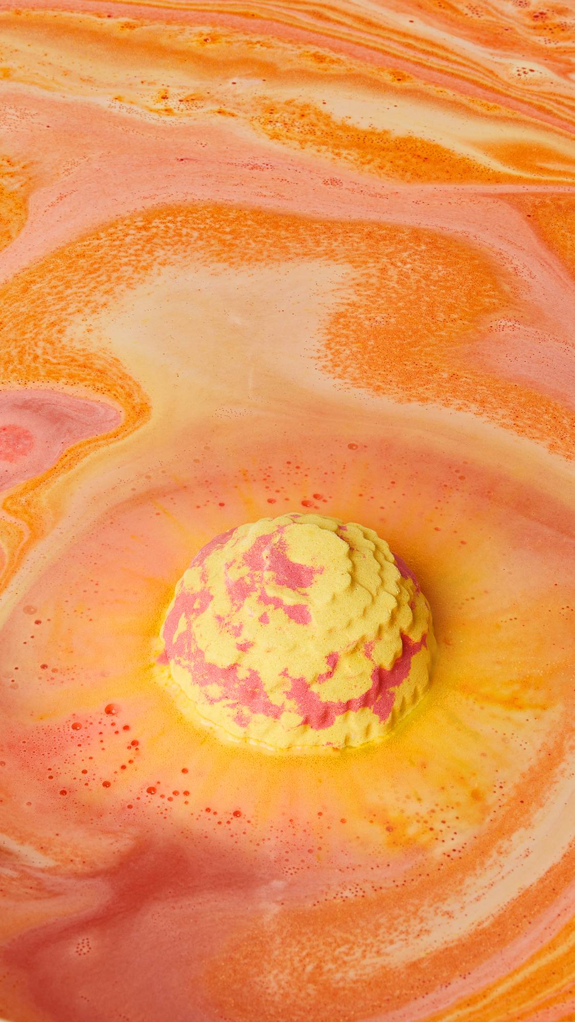 Cempasúchil Bath Bomb