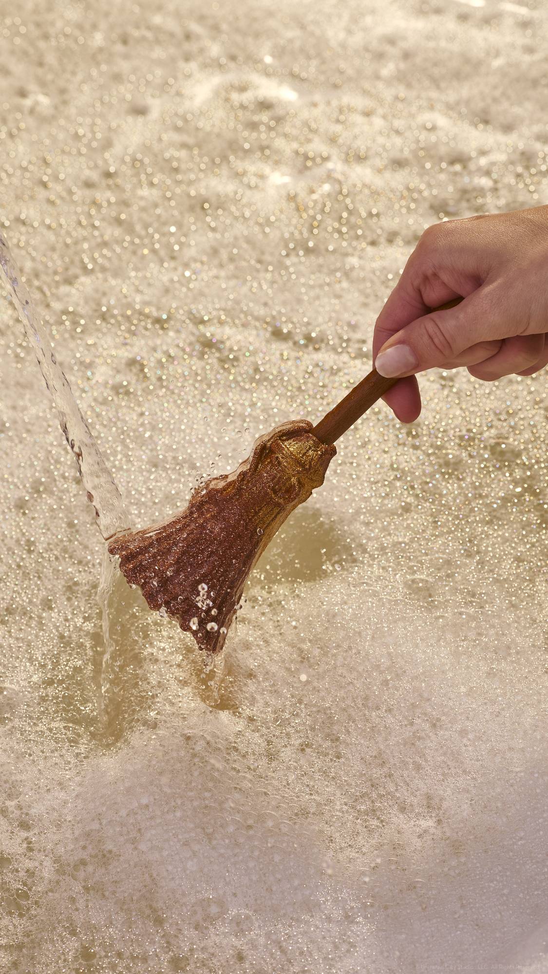 Elphaba's Broomstick Bubble Wand