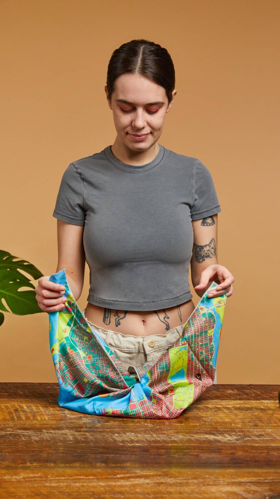 Emballage de tissu New York City