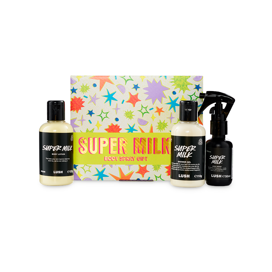 Cadeau de vaporisateur corporel Super Milk