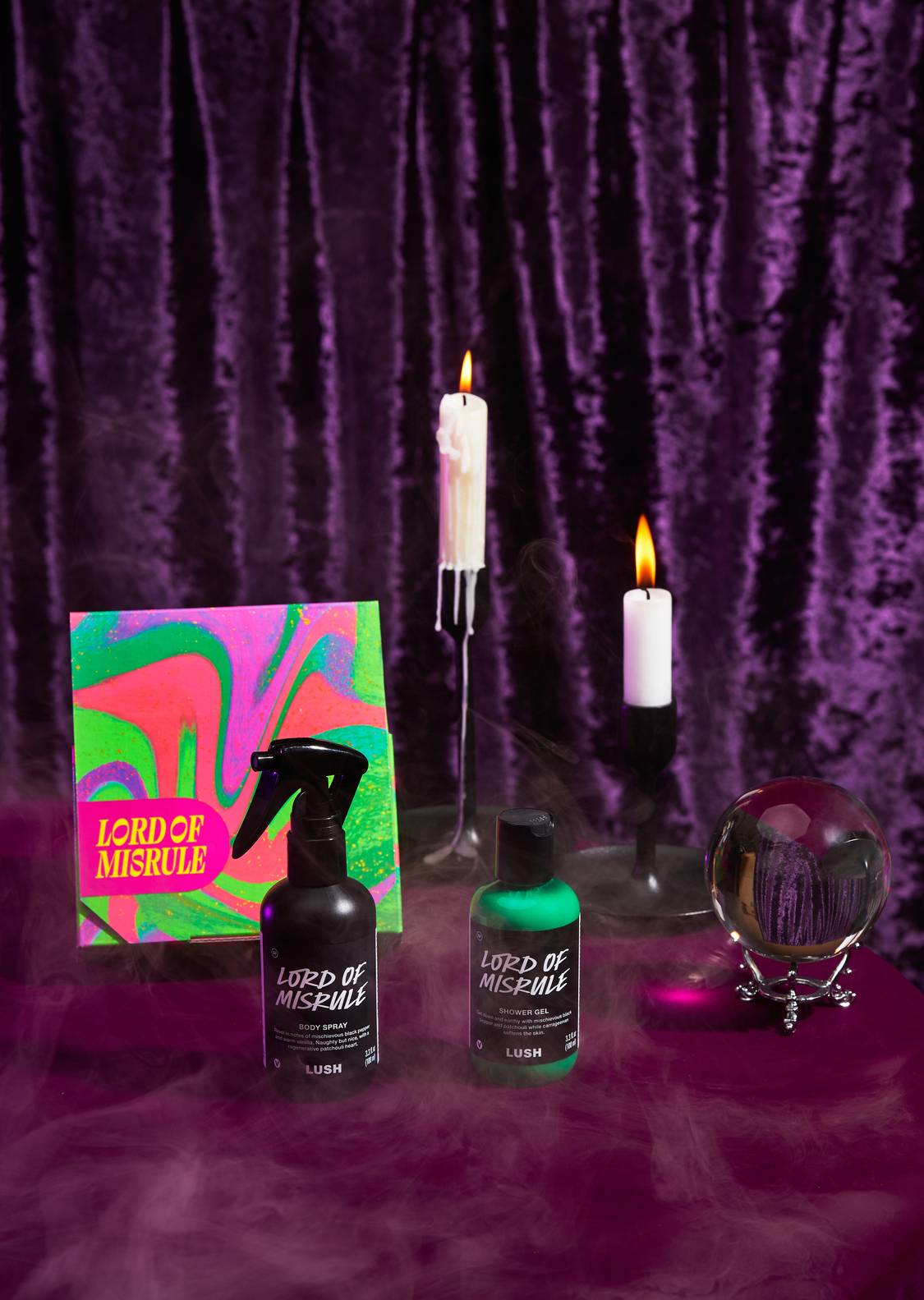 Lush authentic Lord Of Misrule set