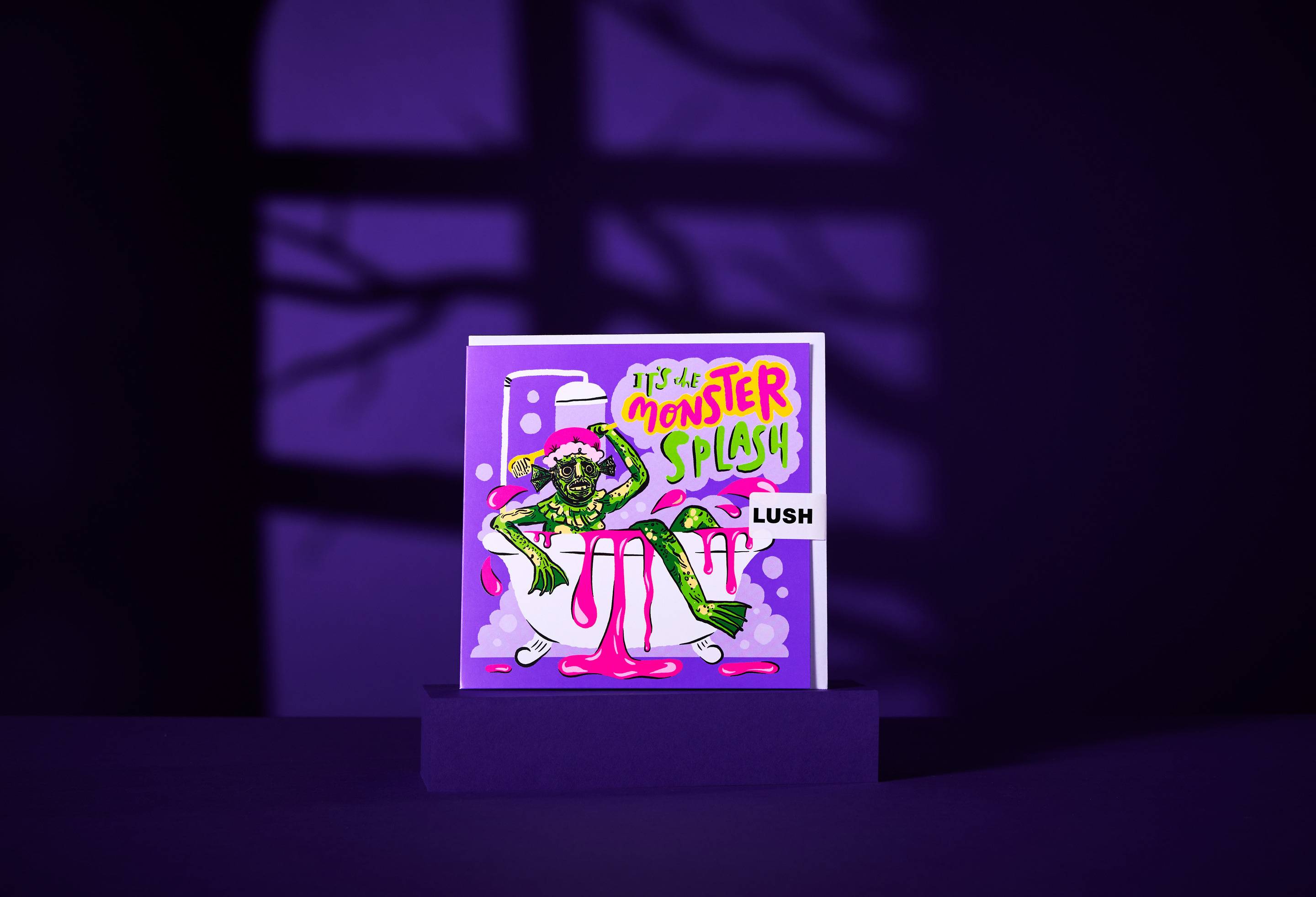 Carte de souhaits It's The Monster Splash