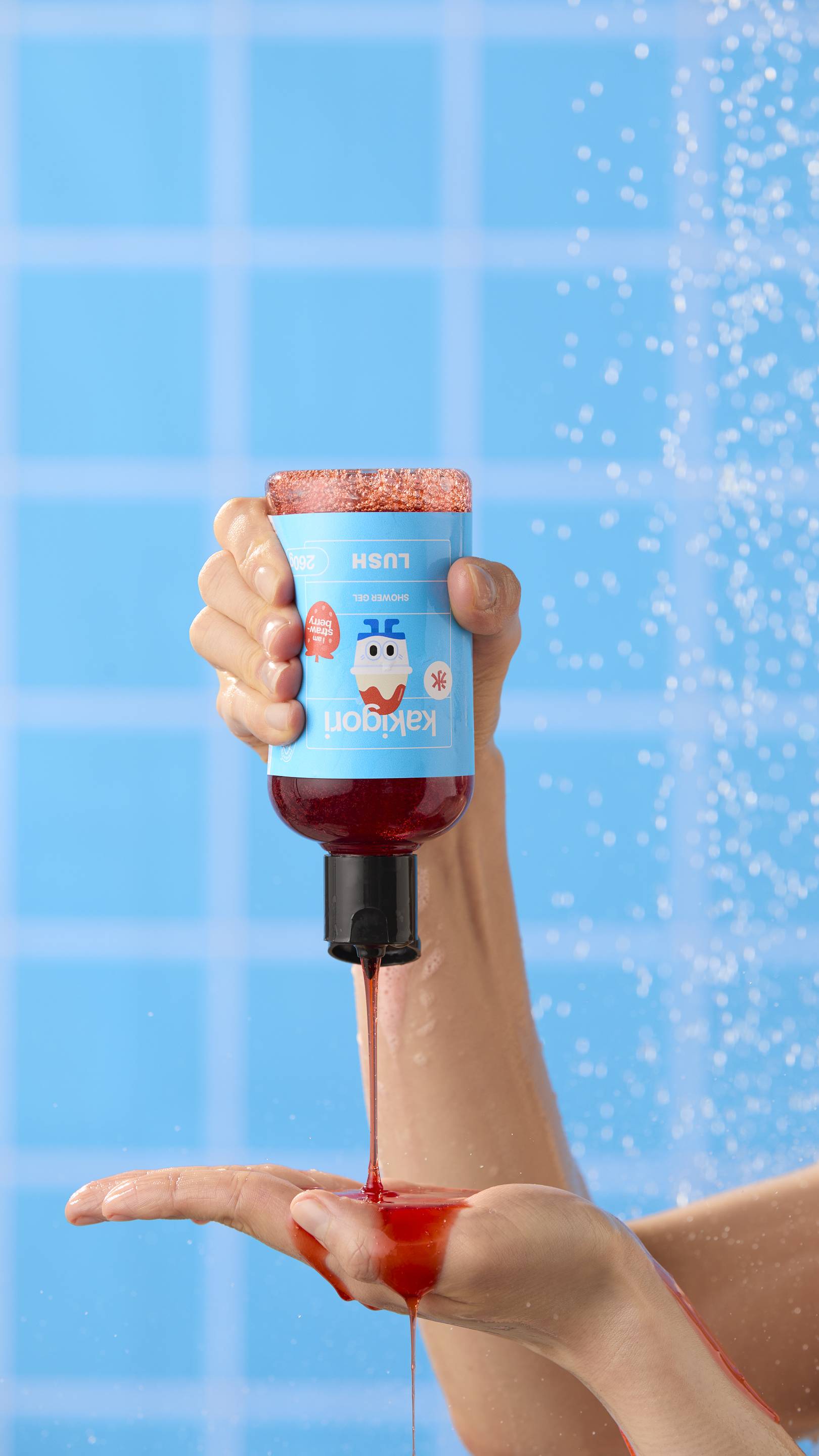 【新品・3本】LUSH kakigori　シャワージェル　メロン 540g LUSH かき氷 シャワージェル グリーン 540g 爽快 爽快シャワー