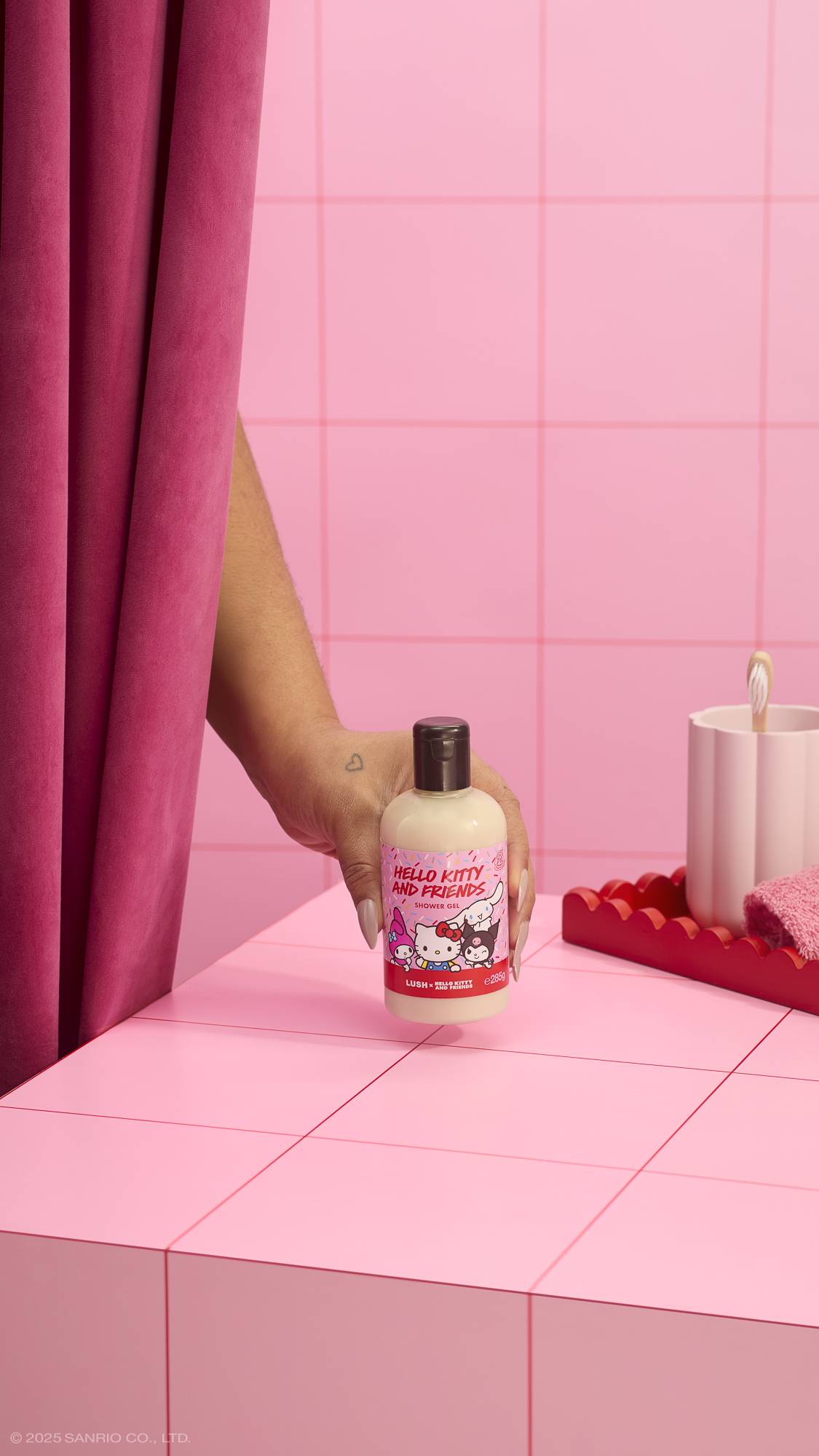 Hello Kitty And Friends Shower Gel